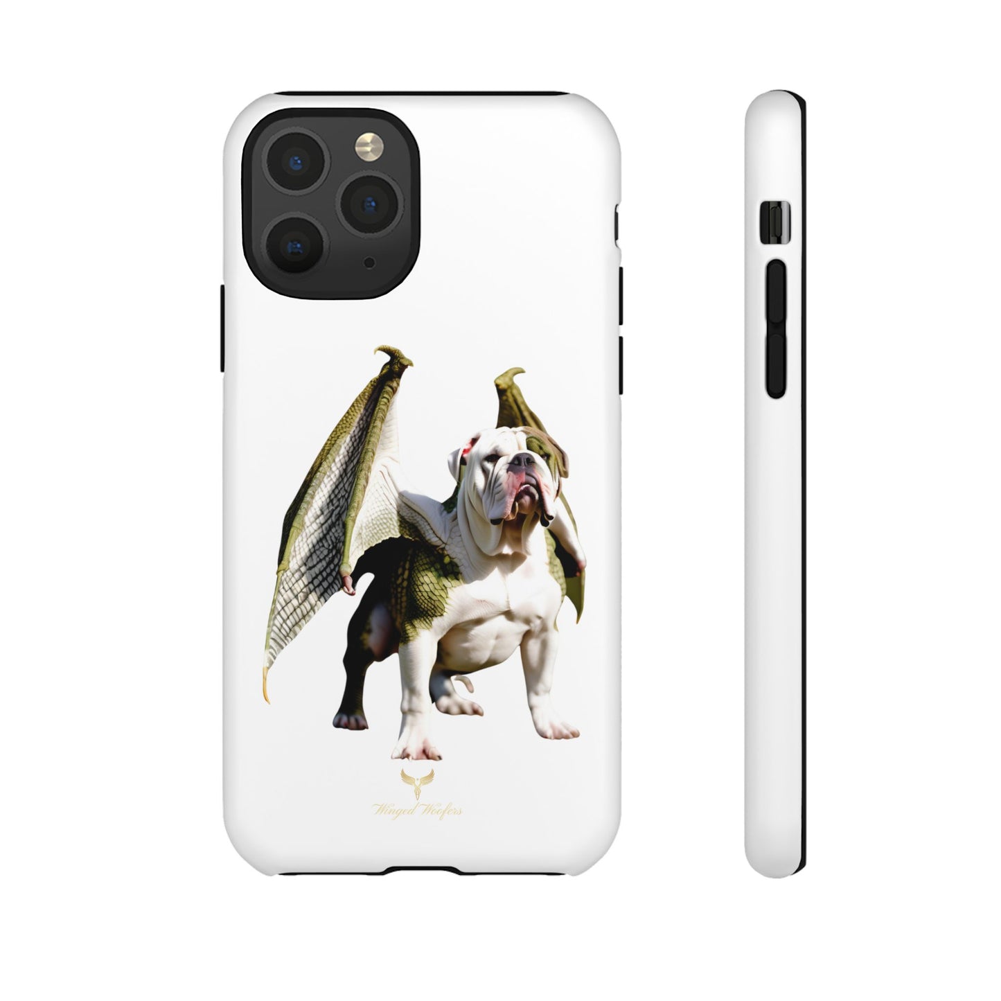 English Bulldog Dragon Phone Case - Tough & Unique Design