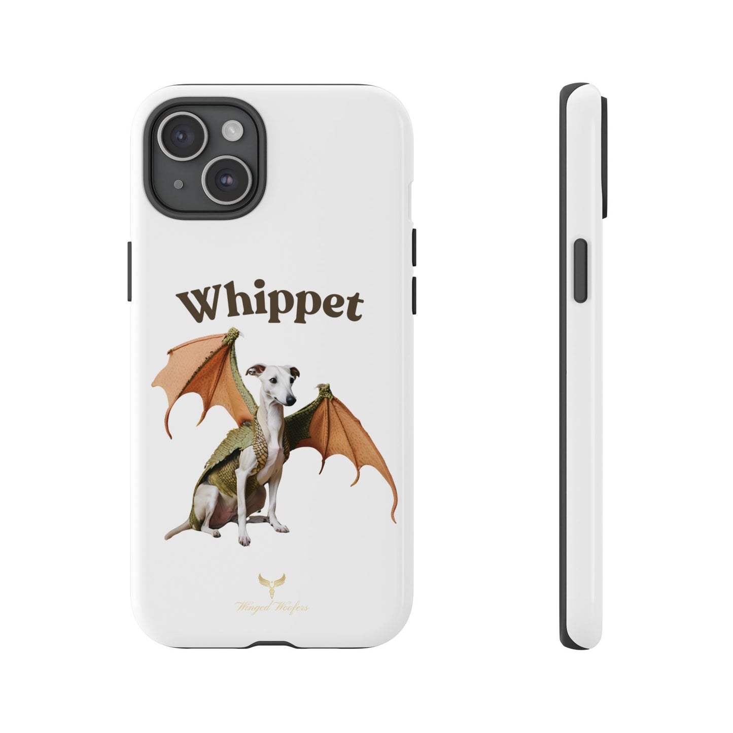 Whippet Dragon Phone Case - Tough & Stylish Pet Accessory