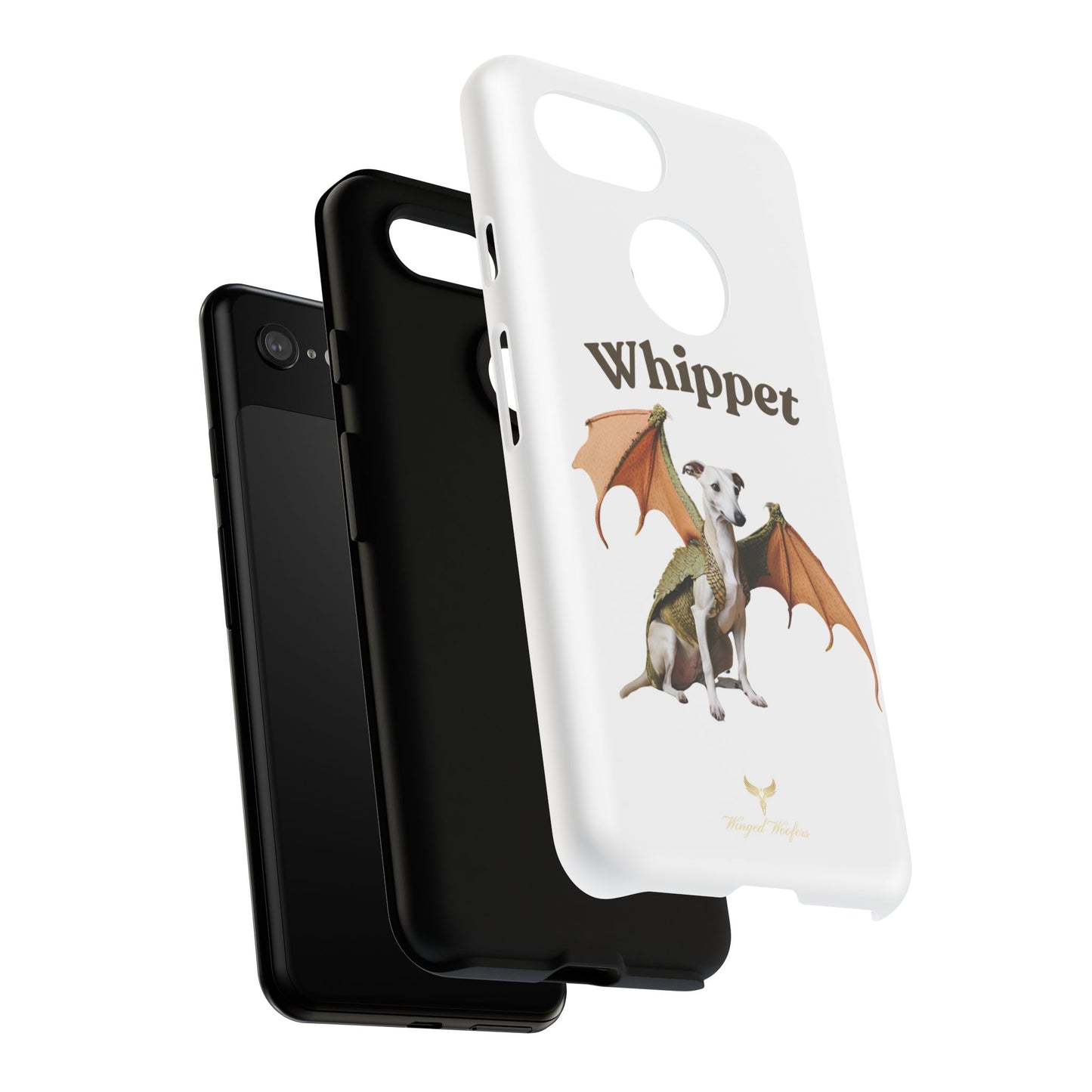 Whippet Dragon Phone Case - Tough & Stylish Pet Accessory