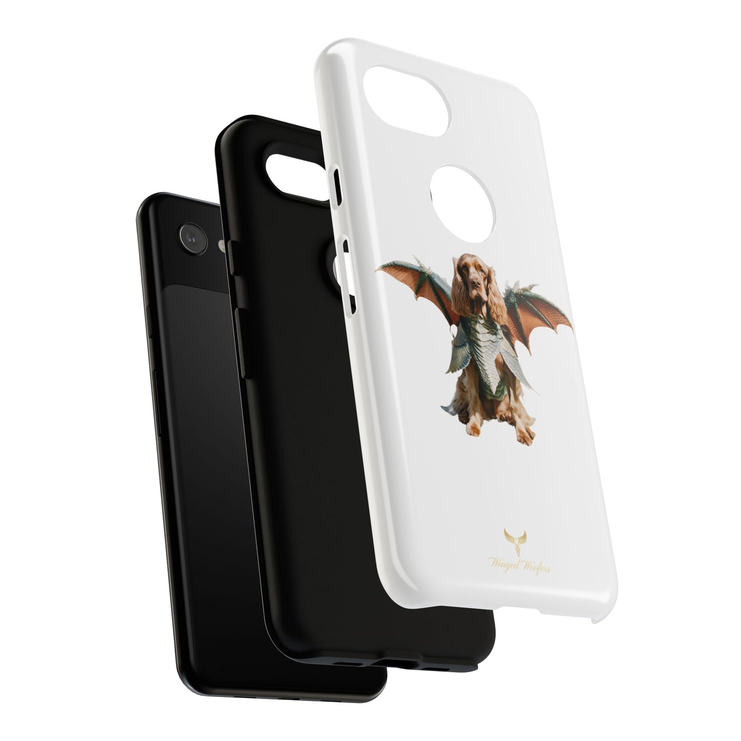 Dragon Wing Cocker Spaniel Dog Phone Case - Tough Cases for Pet Lovers