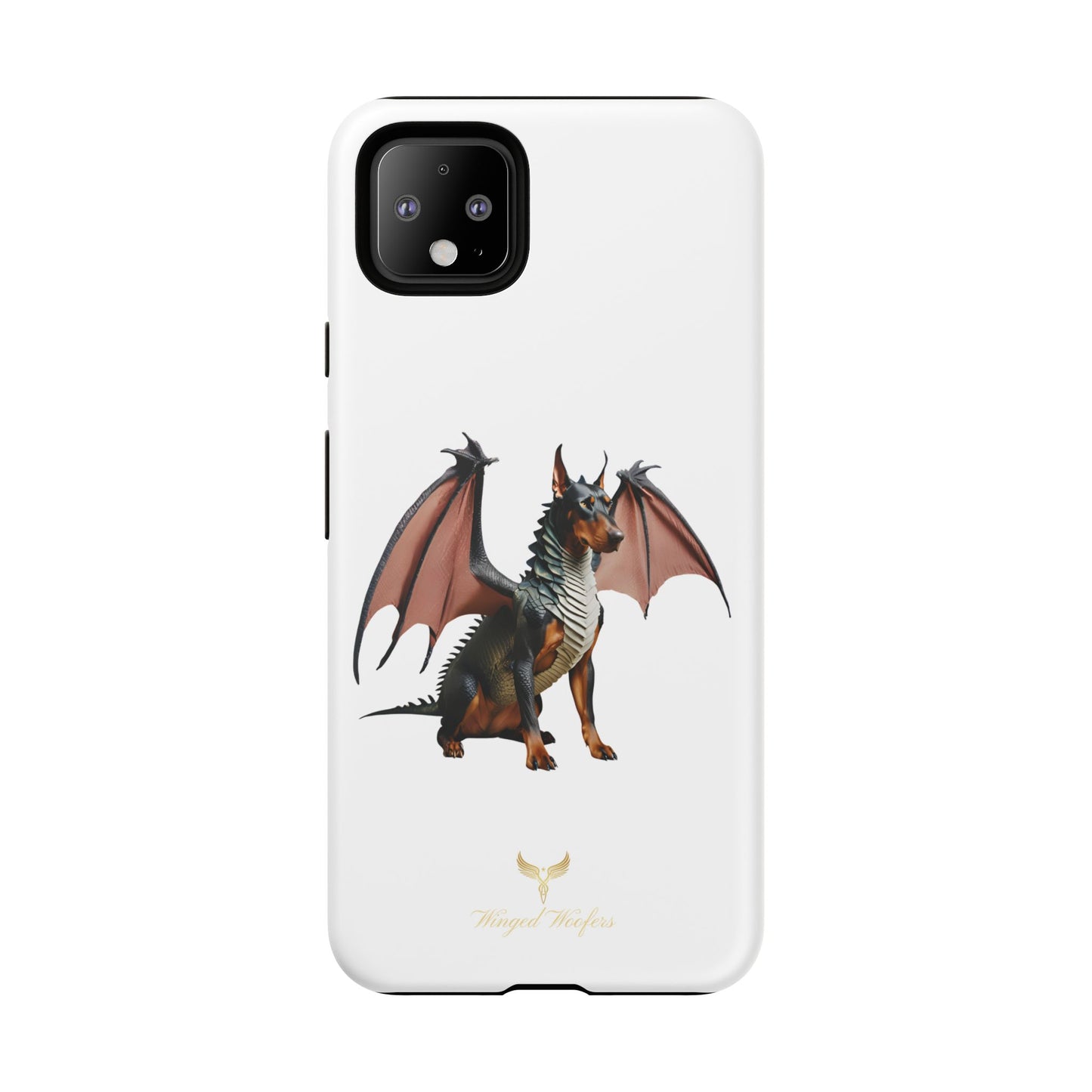 Mythical Doberman Pinscher Dragon Phone Case - Tough & Stylish Protection