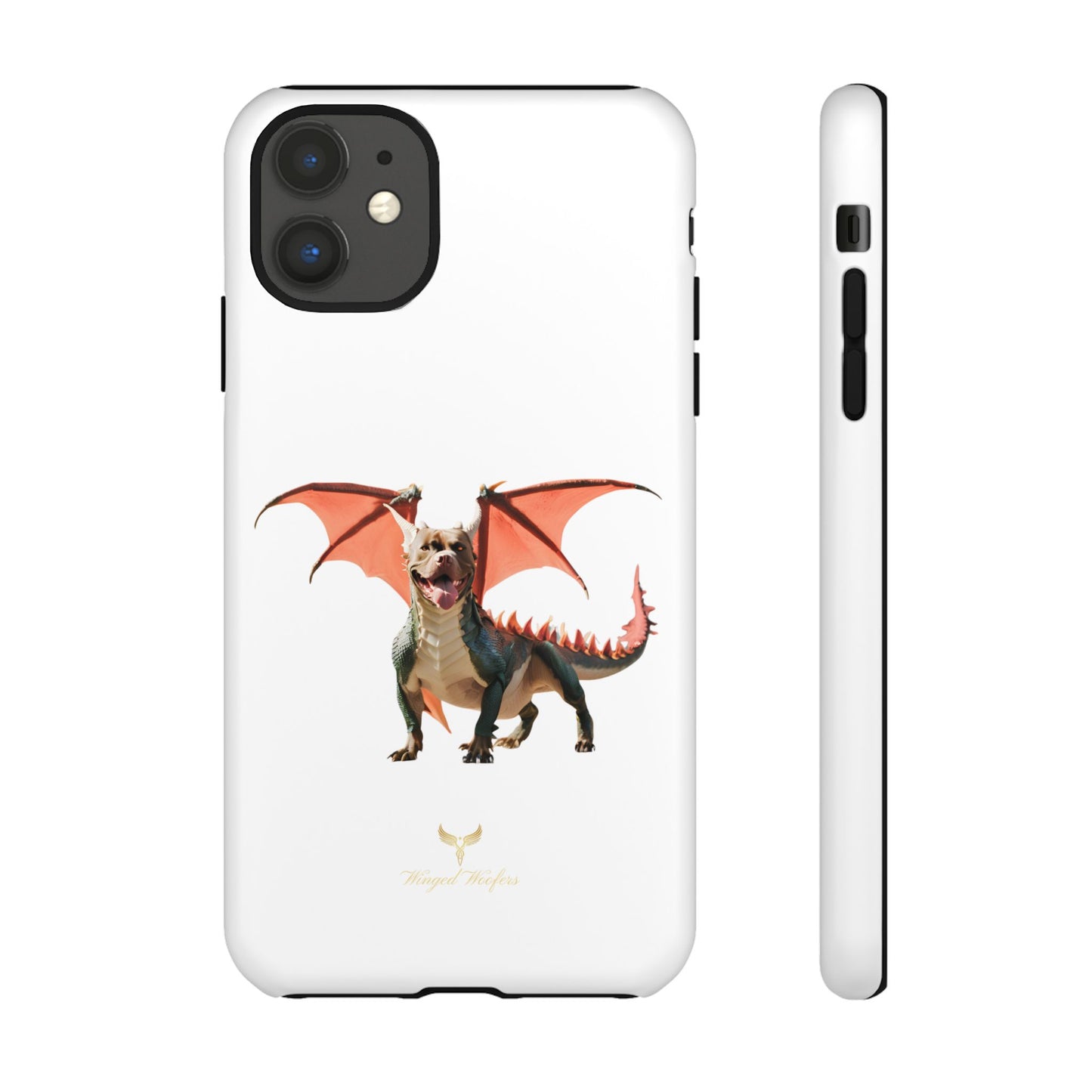 Tough Cases - Fierce Dragon Pitbull Phone Case | Unique Animal Design | Perfect Gift for Animal Lovers