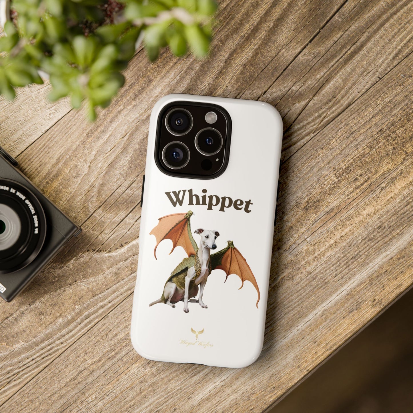 Whippet Dragon Phone Case - Tough & Stylish Pet Accessory