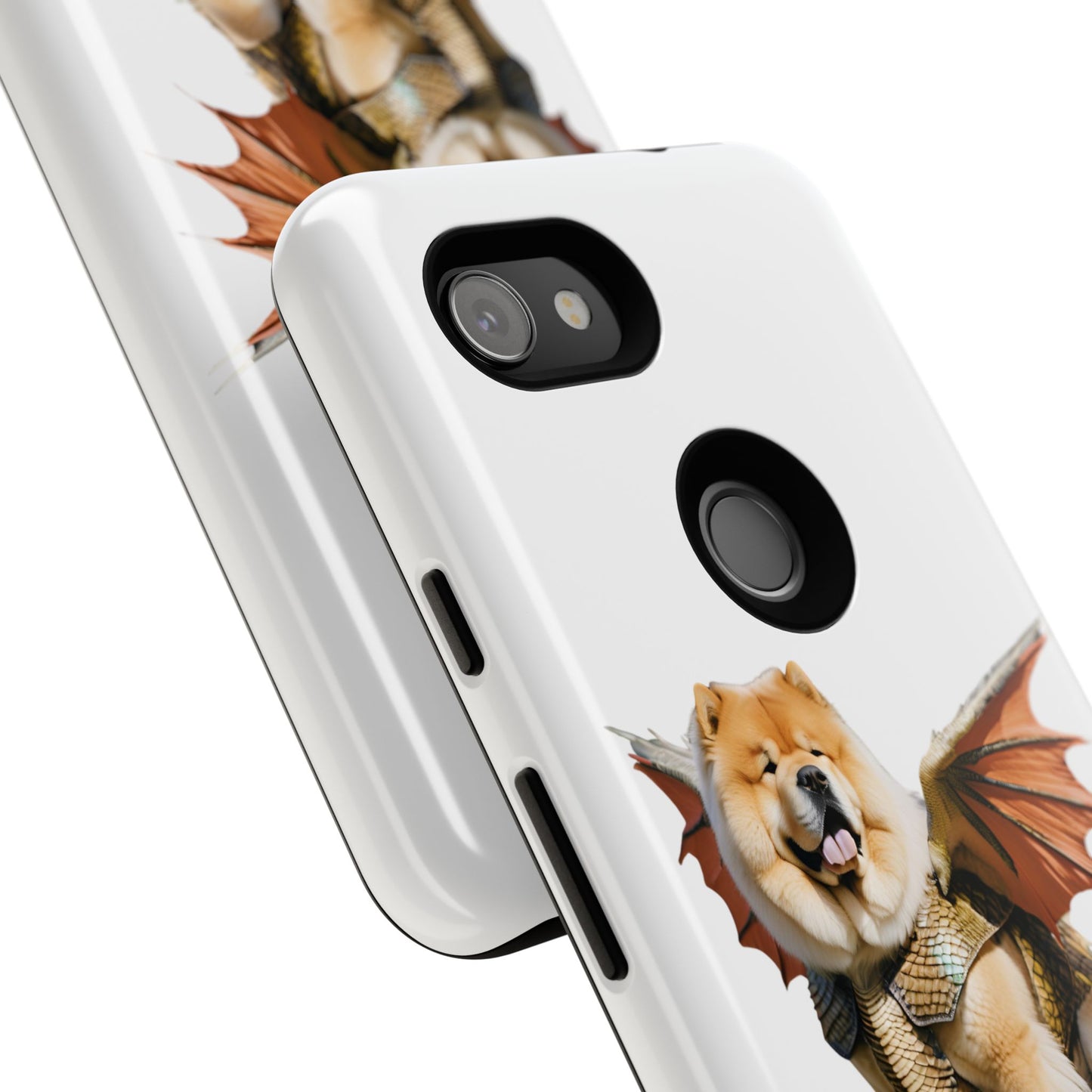 Funny Dragon Chow Chow Dog Phone Case - Tough Cases for Pet Lovers