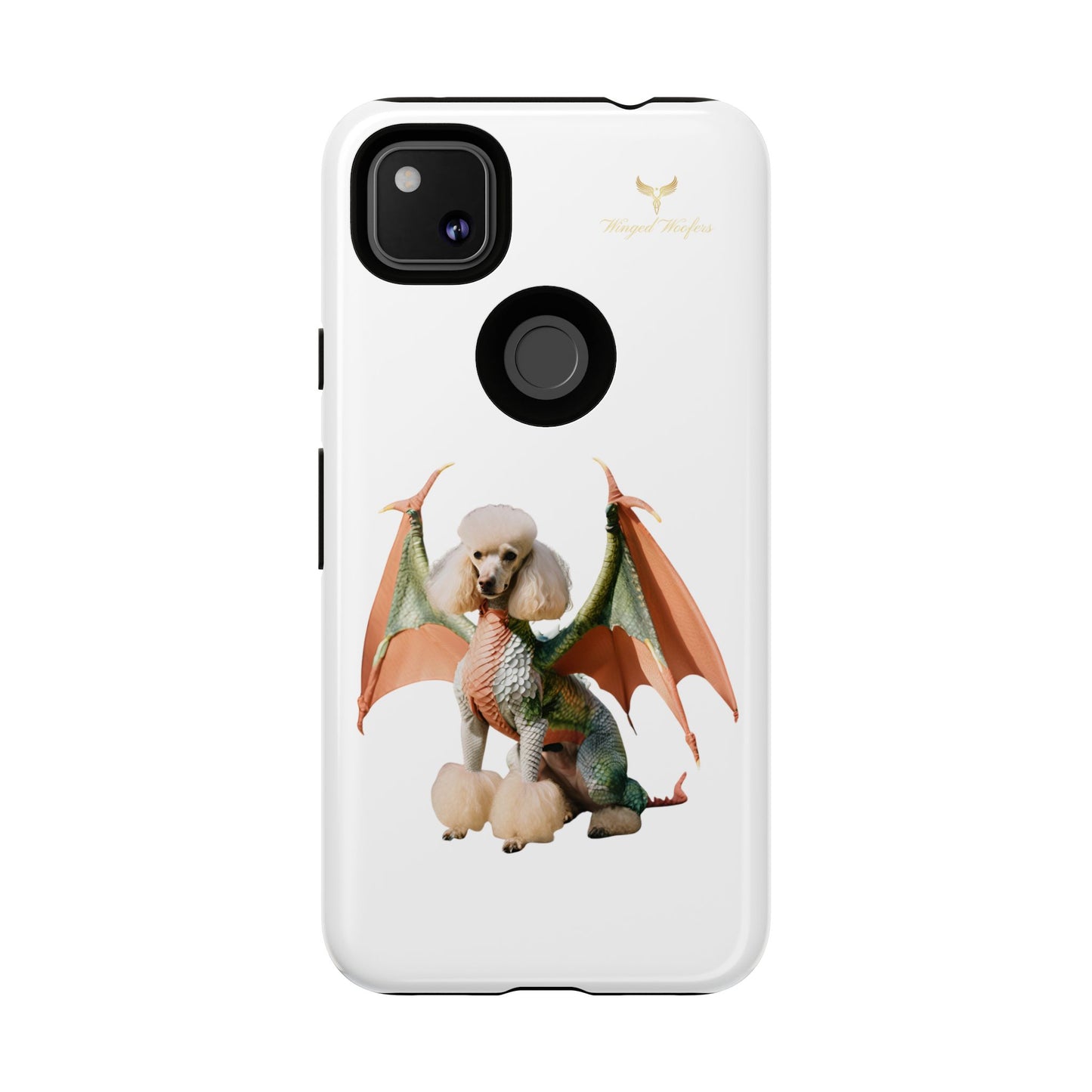 Unique Dragon Poodle Phone Case - Tough Cases for Pet Lovers