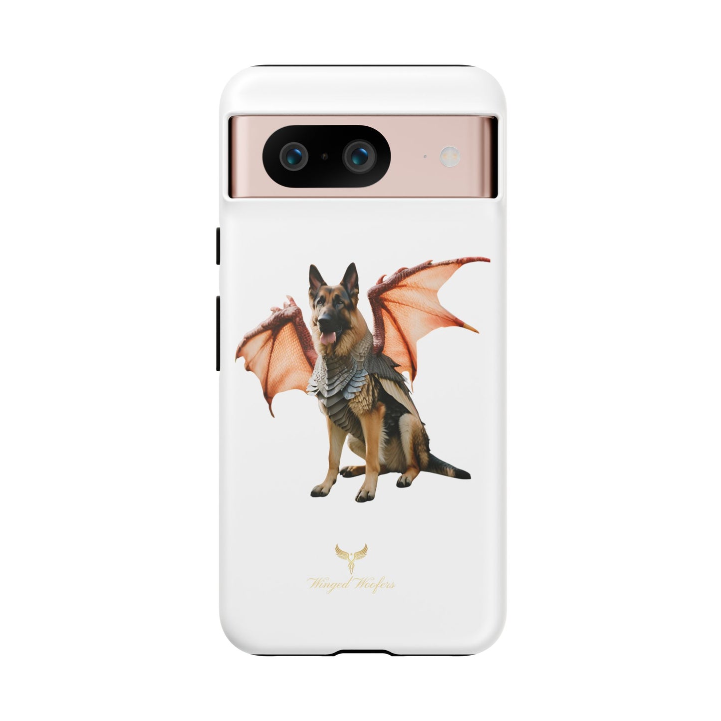 Mythical German Shepherd with Wings Dog iPhone Case | Tough Cases for Pet Lovers