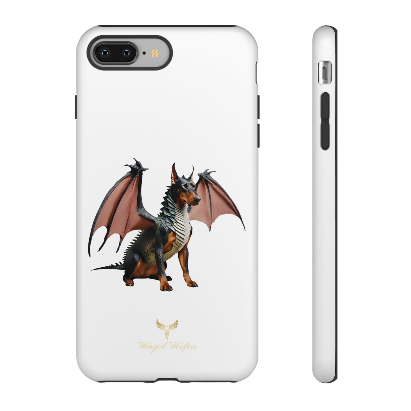 Mythical Doberman Pinscher Dragon Phone Case - Tough & Stylish Protection