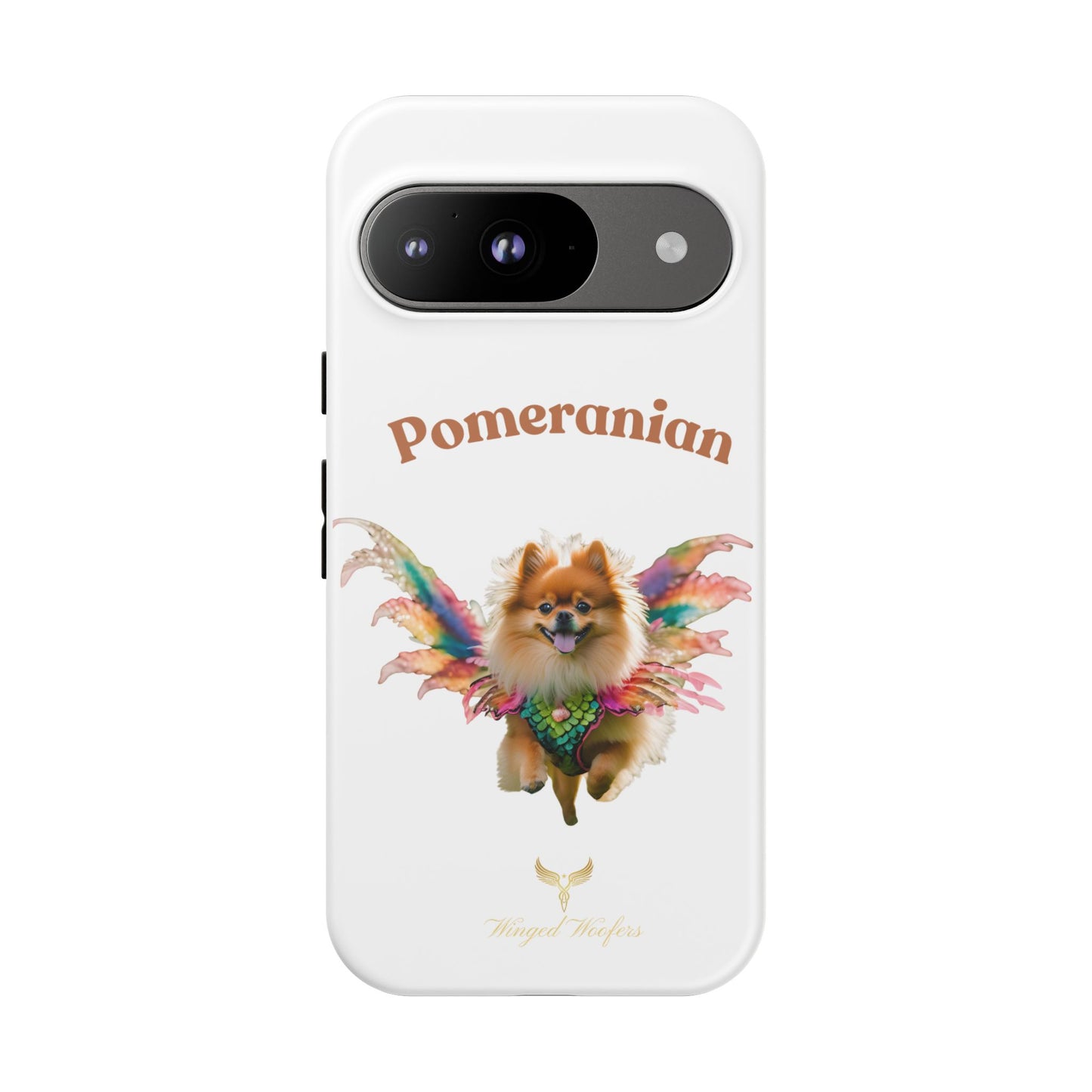 Pomeranian Winged Dog Phone Case – Cute Dog Lover Accessory