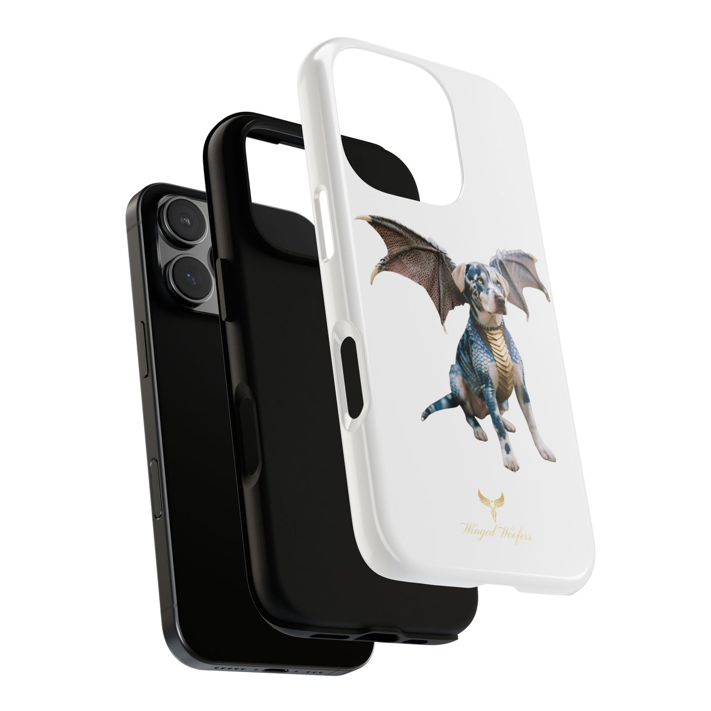 Dragon Dog Phone Case - Tough & Unique Design for Pet Lovers