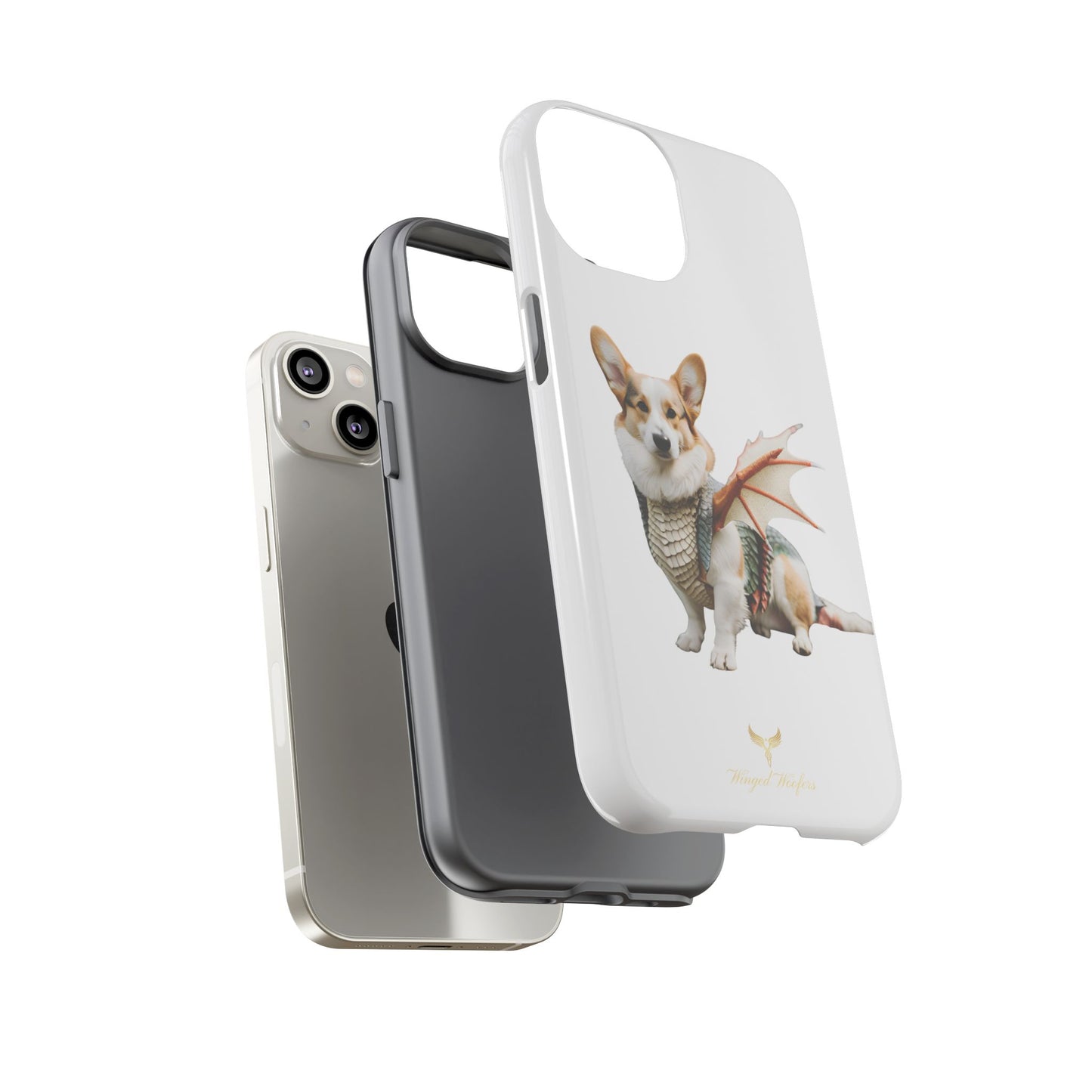 Dragon Corgi Phone Case - Tough & Stylish Pet Lover Accessory