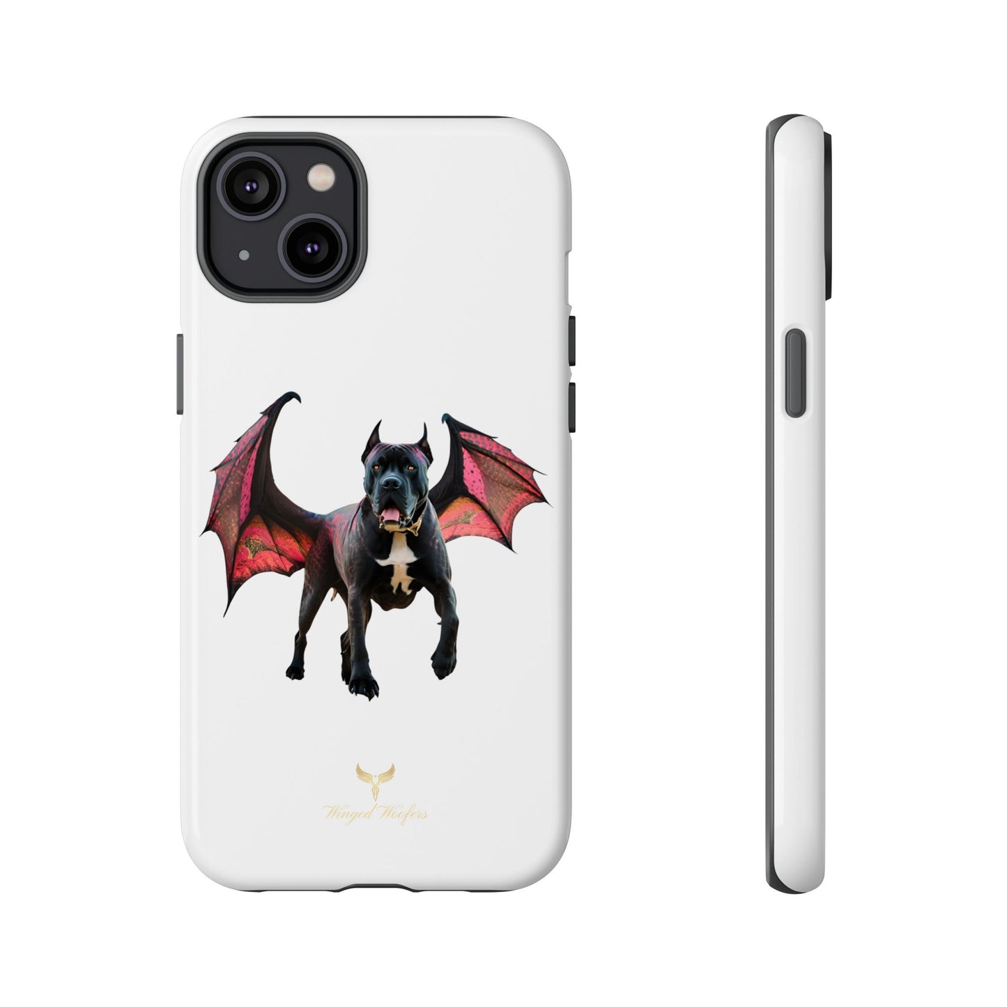 Flying Cane Corso Dog Phone Case - Tough Cases for Pet Lovers