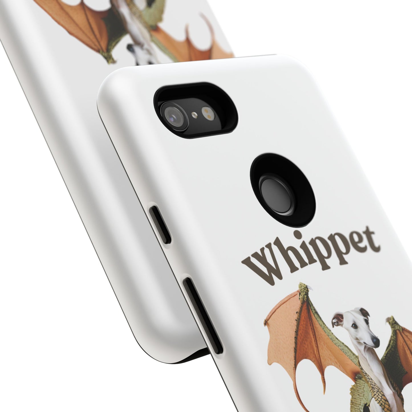 Whippet Dragon Phone Case - Tough & Stylish Pet Accessory