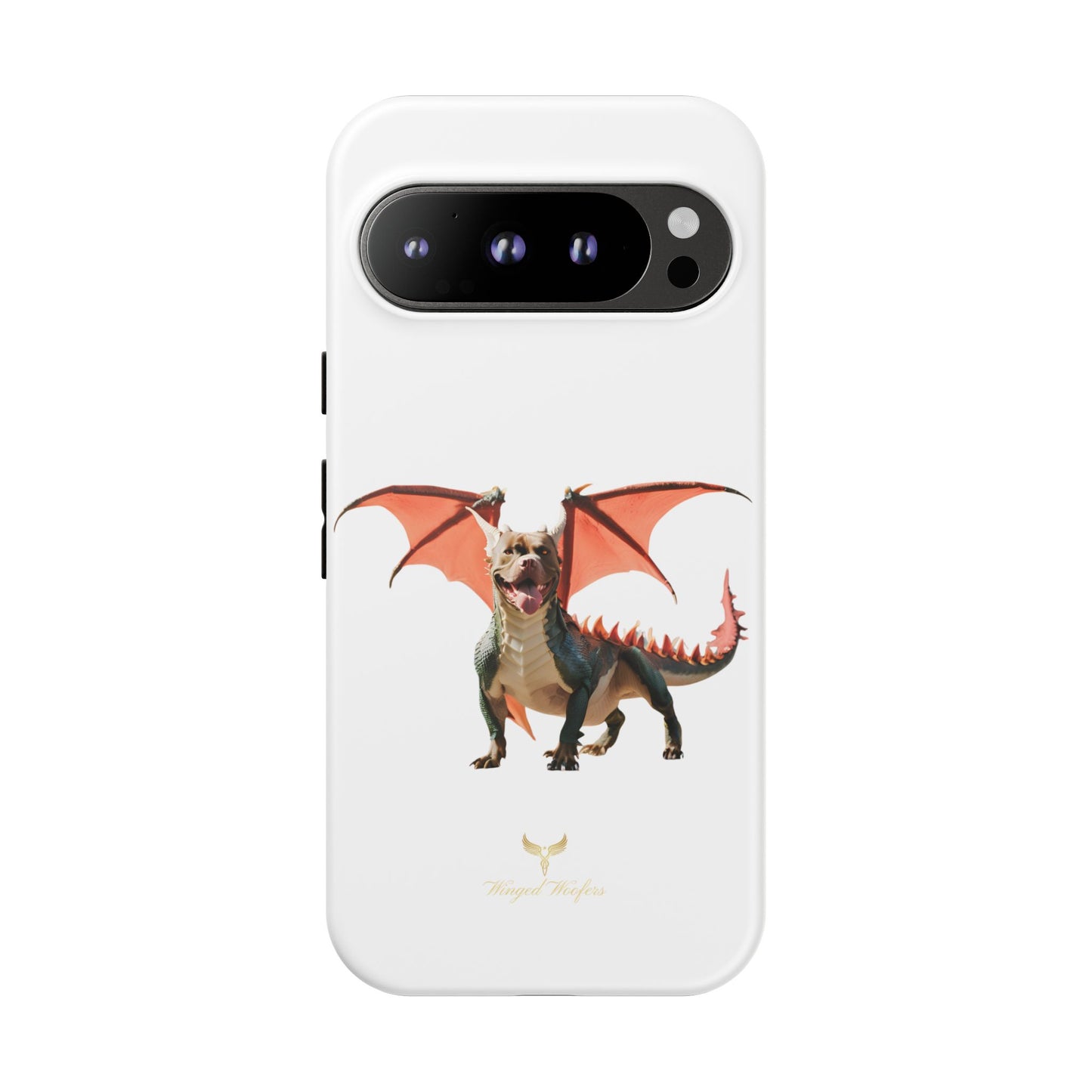 Tough Cases - Fierce Dragon Pitbull Phone Case | Unique Animal Design | Perfect Gift for Animal Lovers