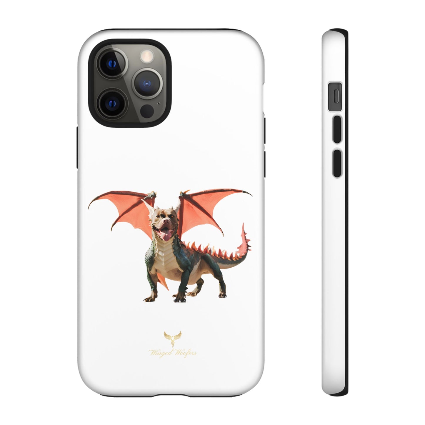 Tough Cases - Fierce Dragon Pitbull Phone Case | Unique Animal Design | Perfect Gift for Animal Lovers