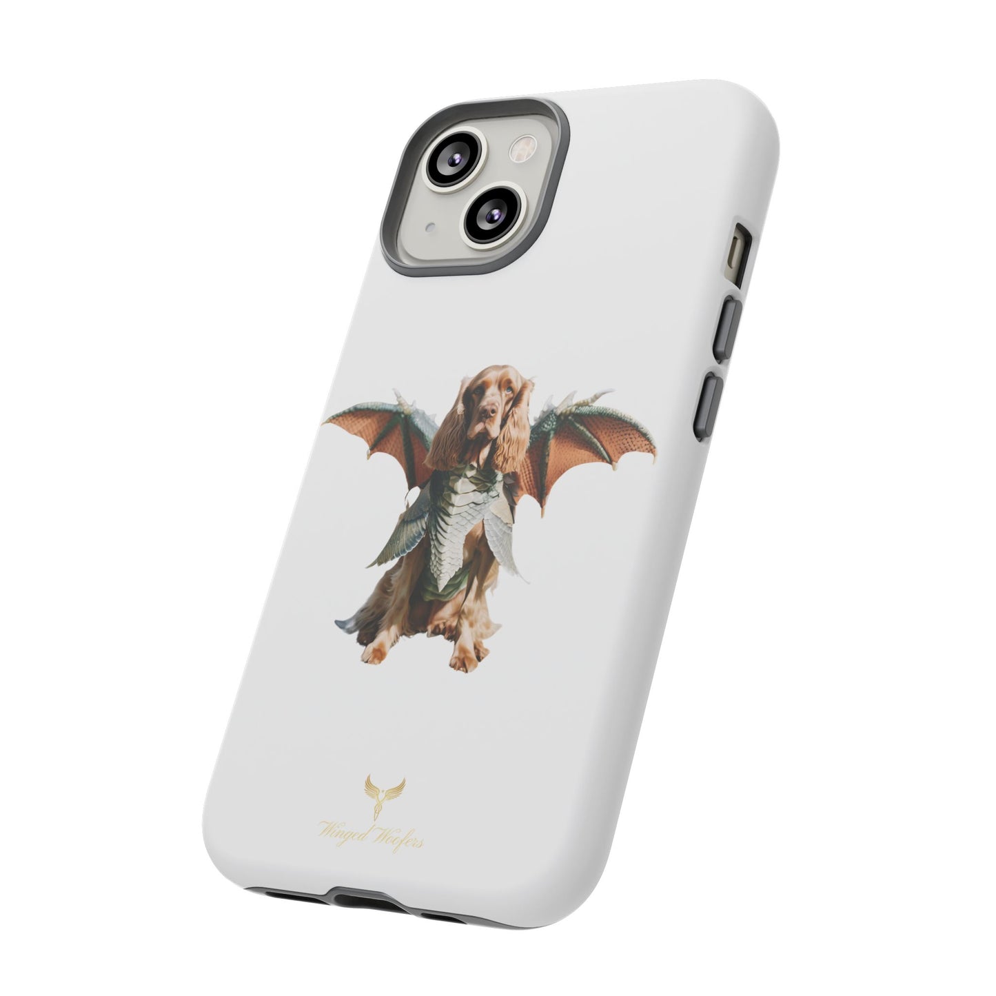 Dragon Wing Cocker Spaniel Dog Phone Case - Tough Cases for Pet Lovers