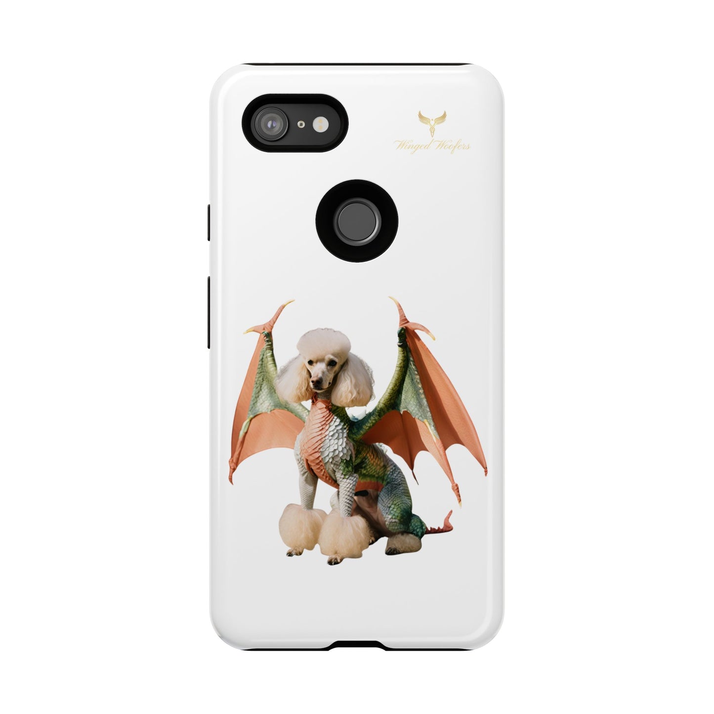 Unique Dragon Poodle Phone Case - Tough Cases for Pet Lovers