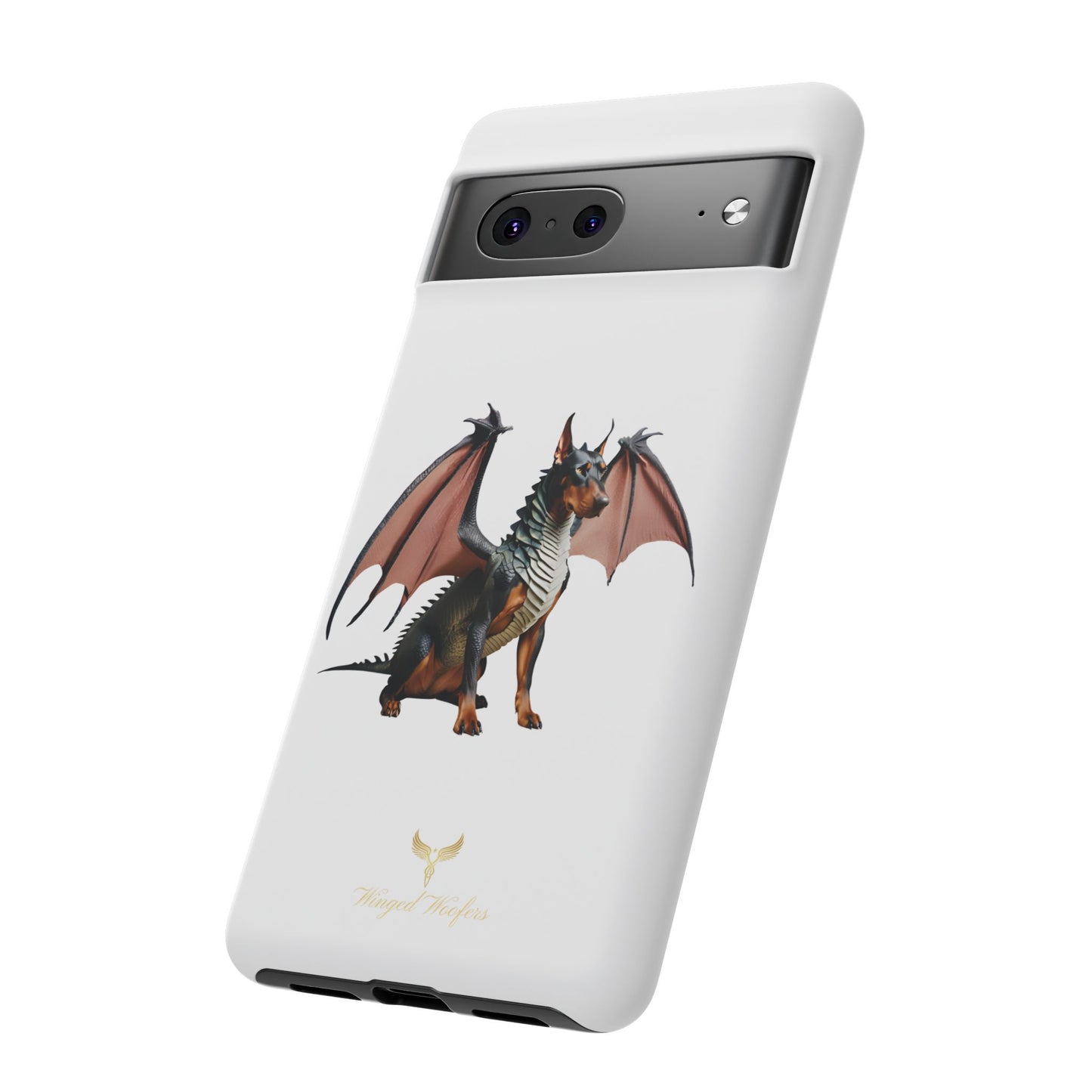 Mythical Doberman Pinscher Dragon Phone Case - Tough & Stylish Protection