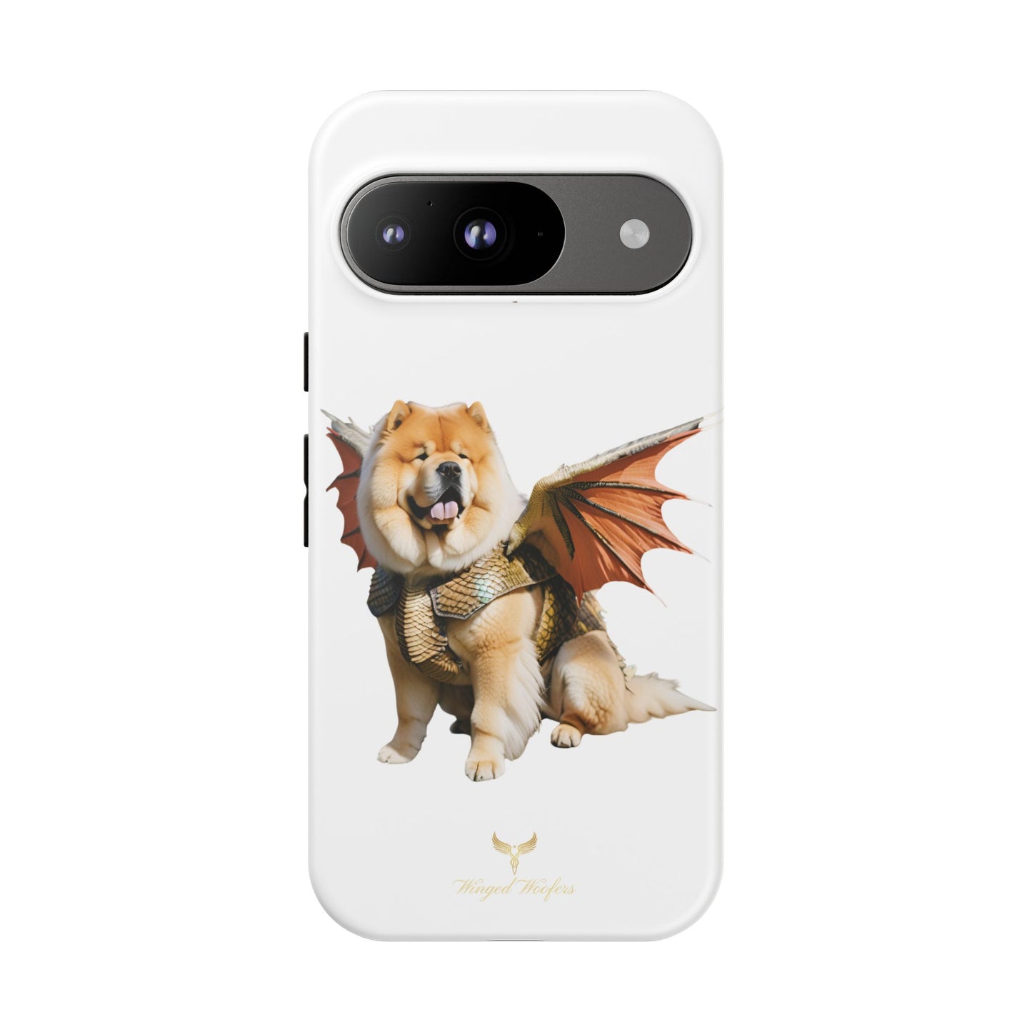 Funny Dragon Chow Chow Dog Phone Case - Tough Cases for Pet Lovers