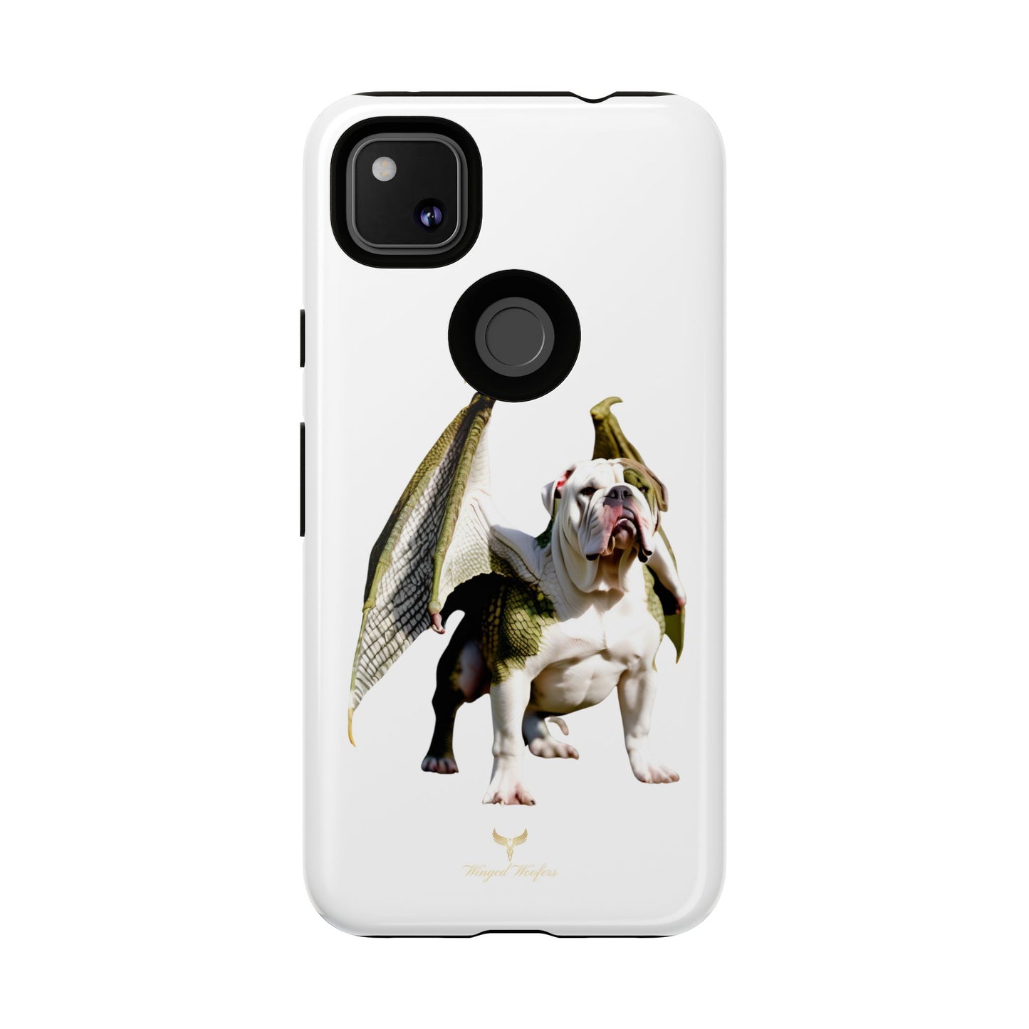 English Bulldog Dragon Phone Case - Tough & Unique Design