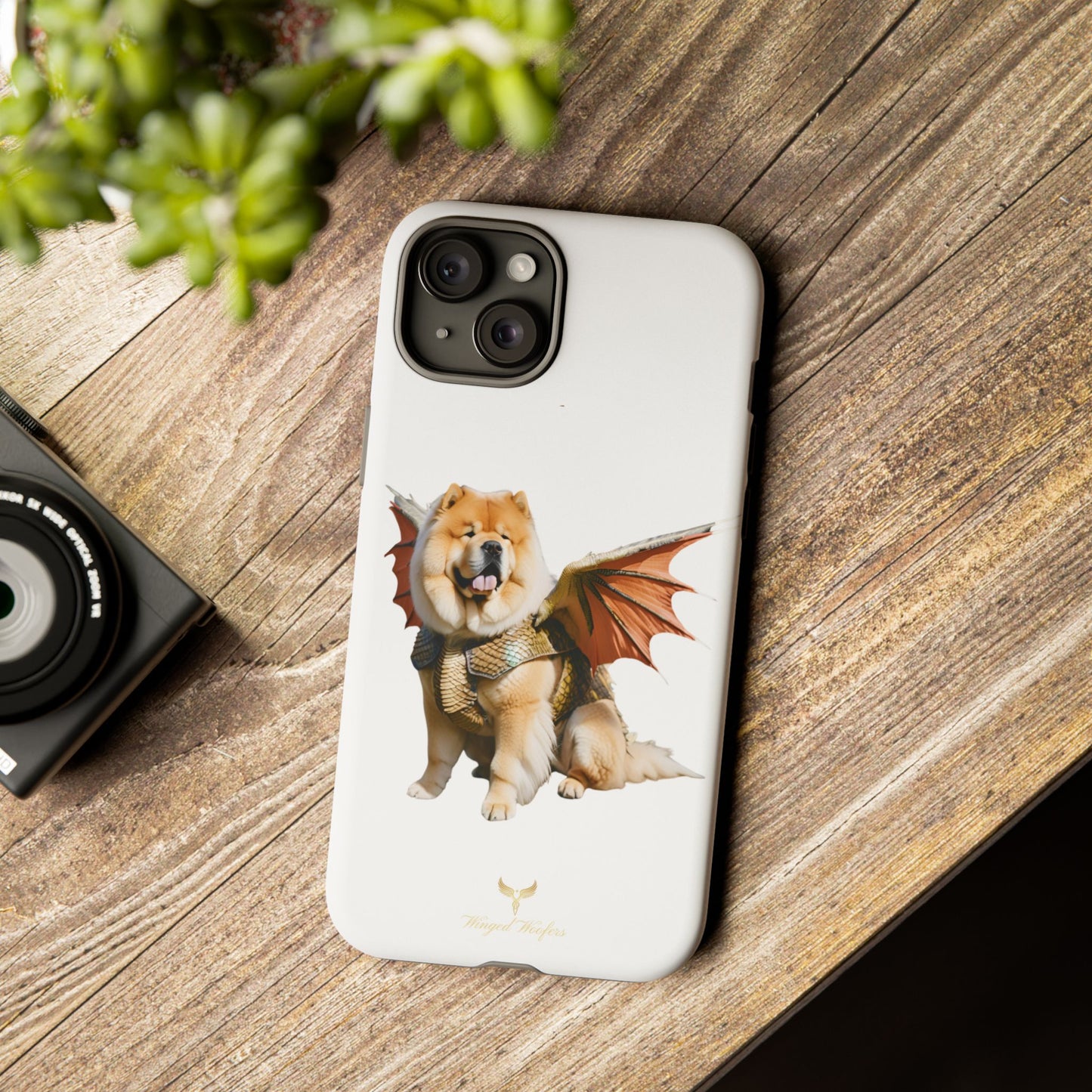 Funny Dragon Chow Chow Dog Phone Case - Tough Cases for Pet Lovers