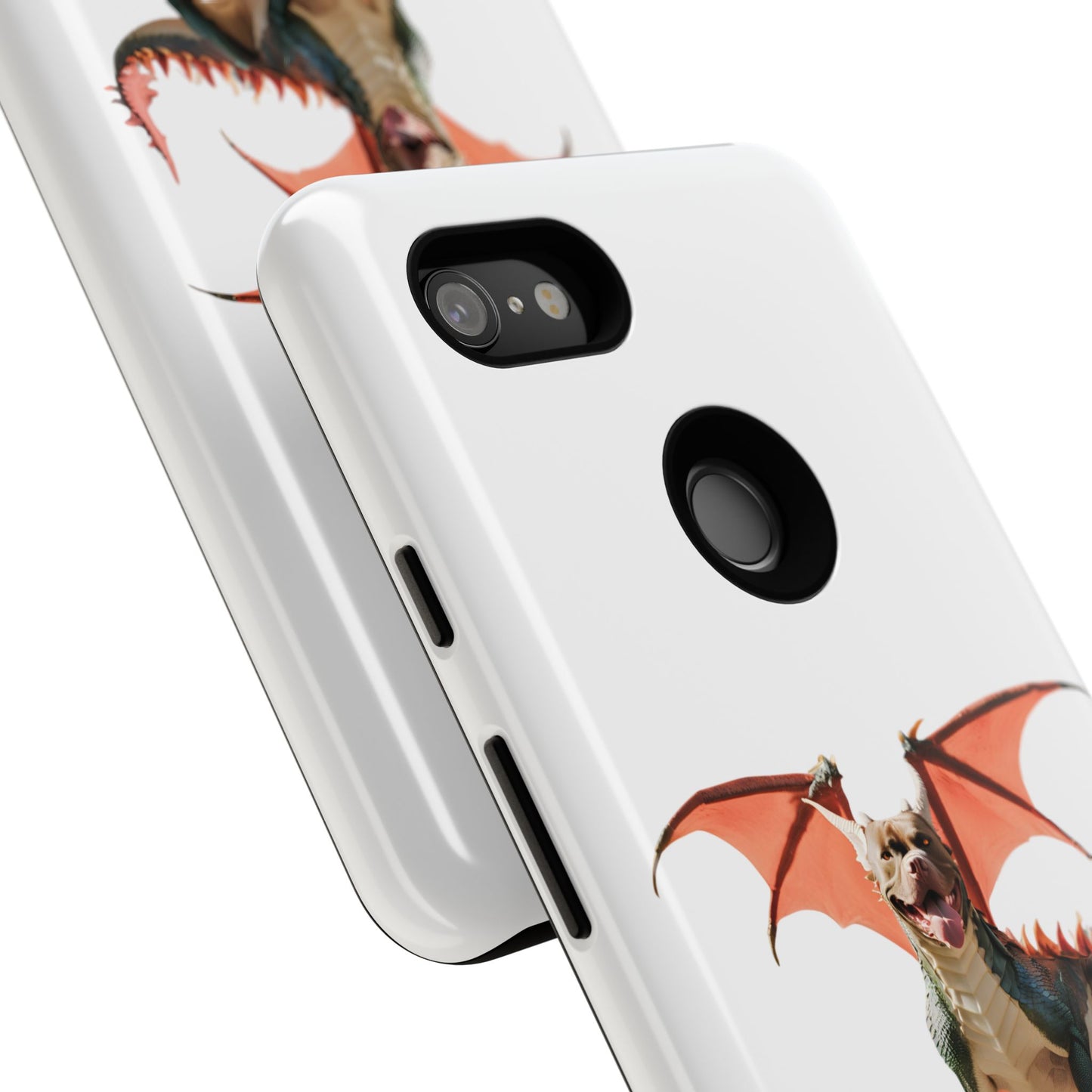 Tough Cases - Fierce Dragon Pitbull Phone Case | Unique Animal Design | Perfect Gift for Animal Lovers