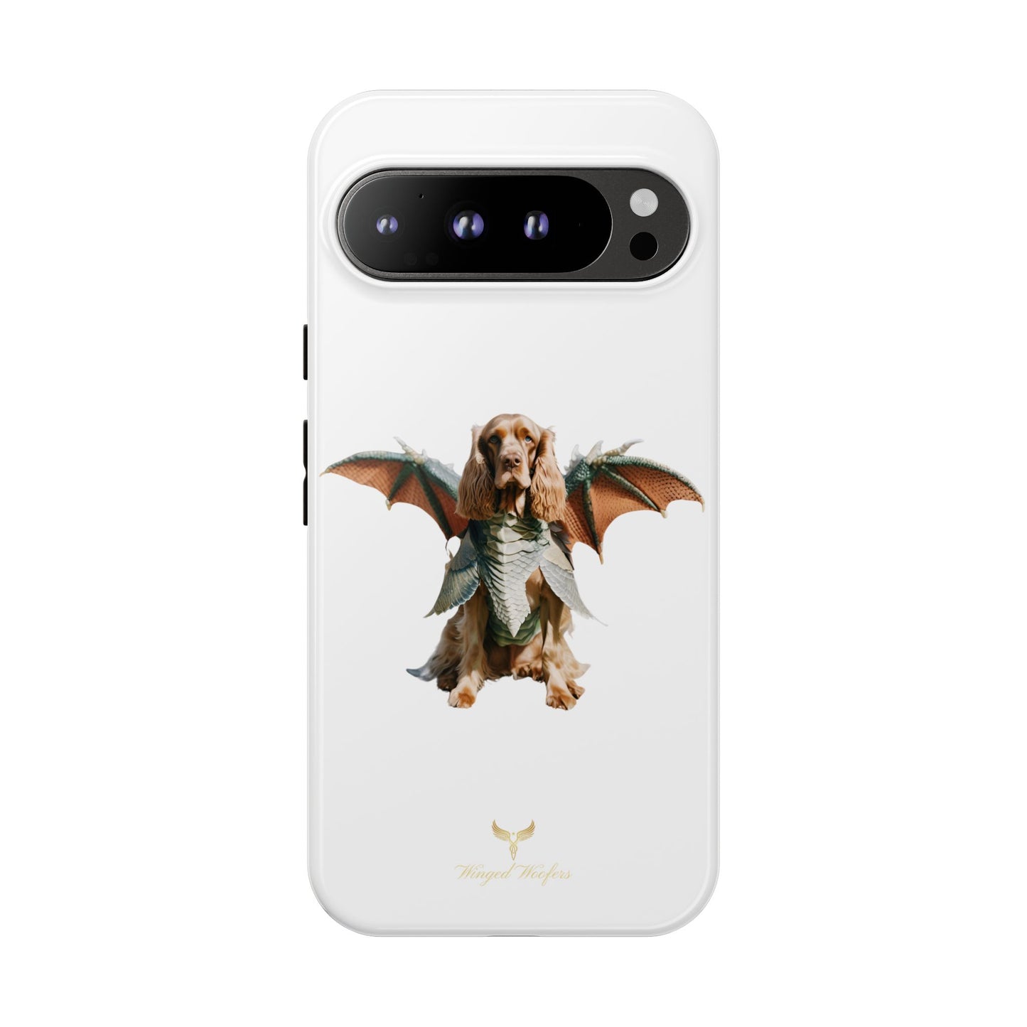 Dragon Wing Cocker Spaniel Dog Phone Case - Tough Cases for Pet Lovers