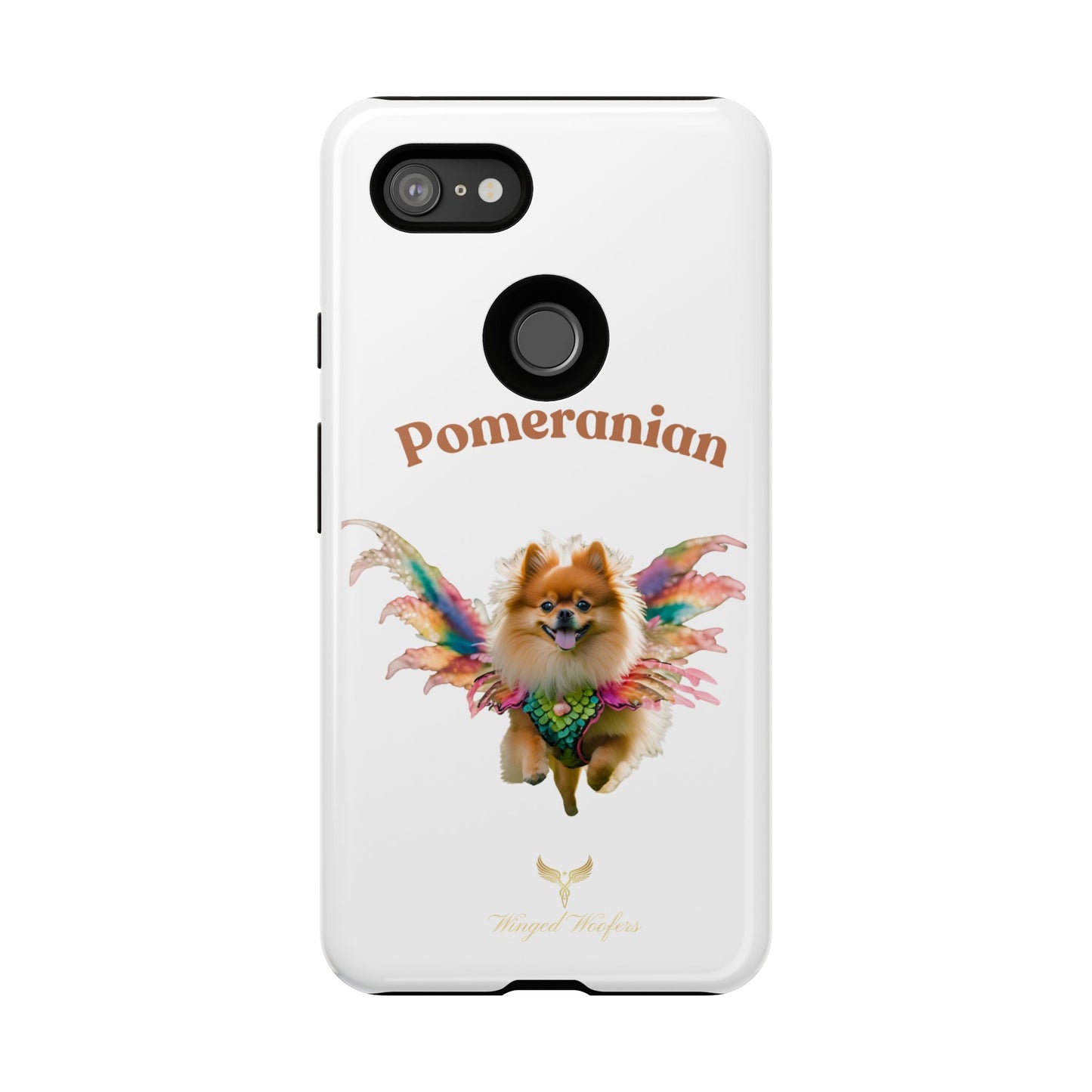 Pomeranian Winged Dog Phone Case – Cute Dog Lover Accessory