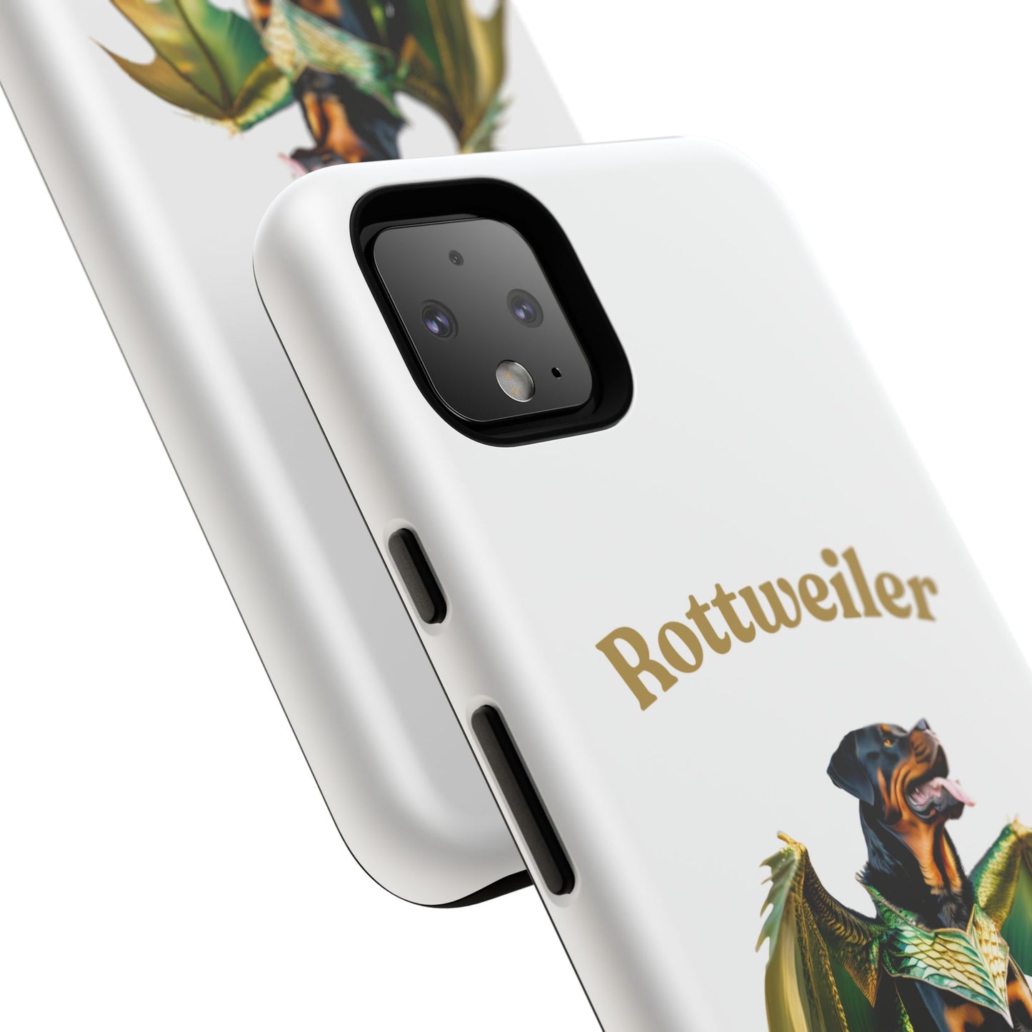 Rottweiler Dragon Wings Phone Case - Tough Cases for Dog Lovers