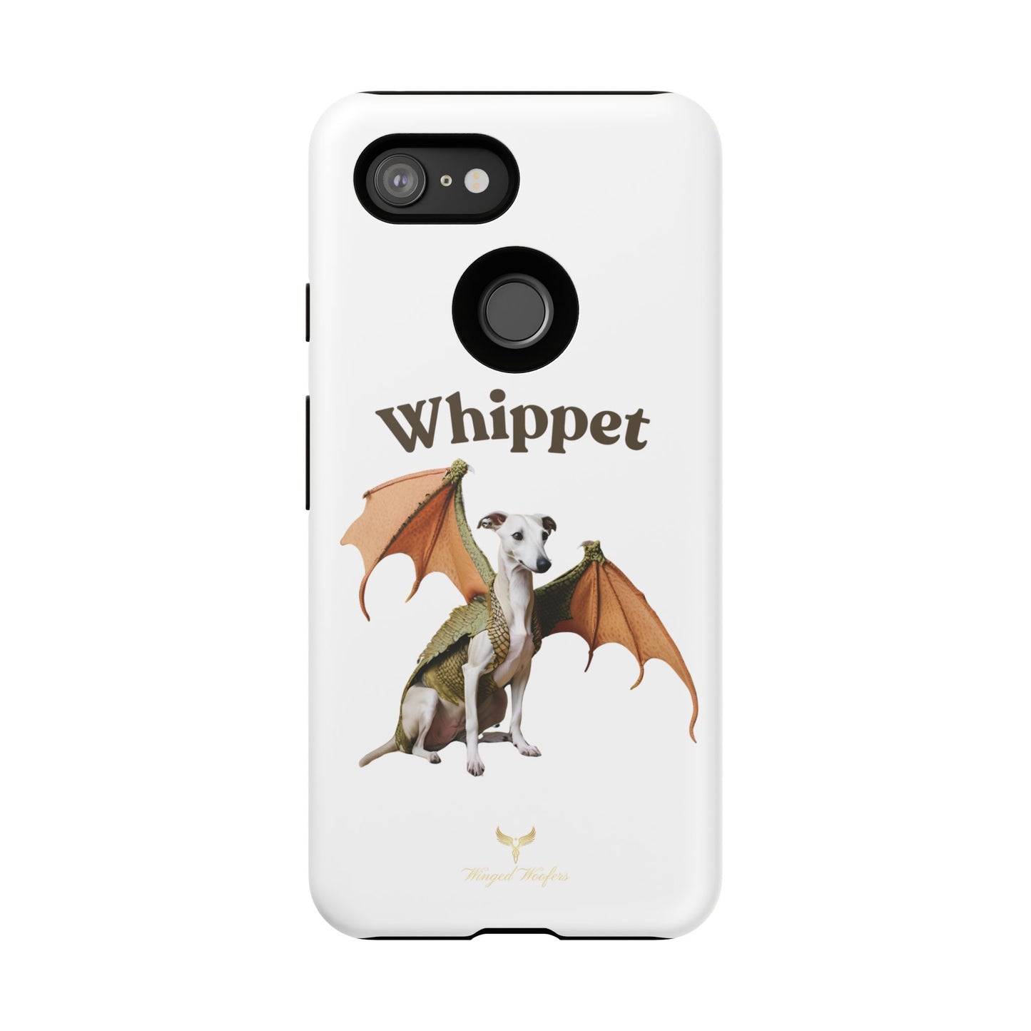 Whippet Dragon Phone Case - Tough & Stylish Pet Accessory