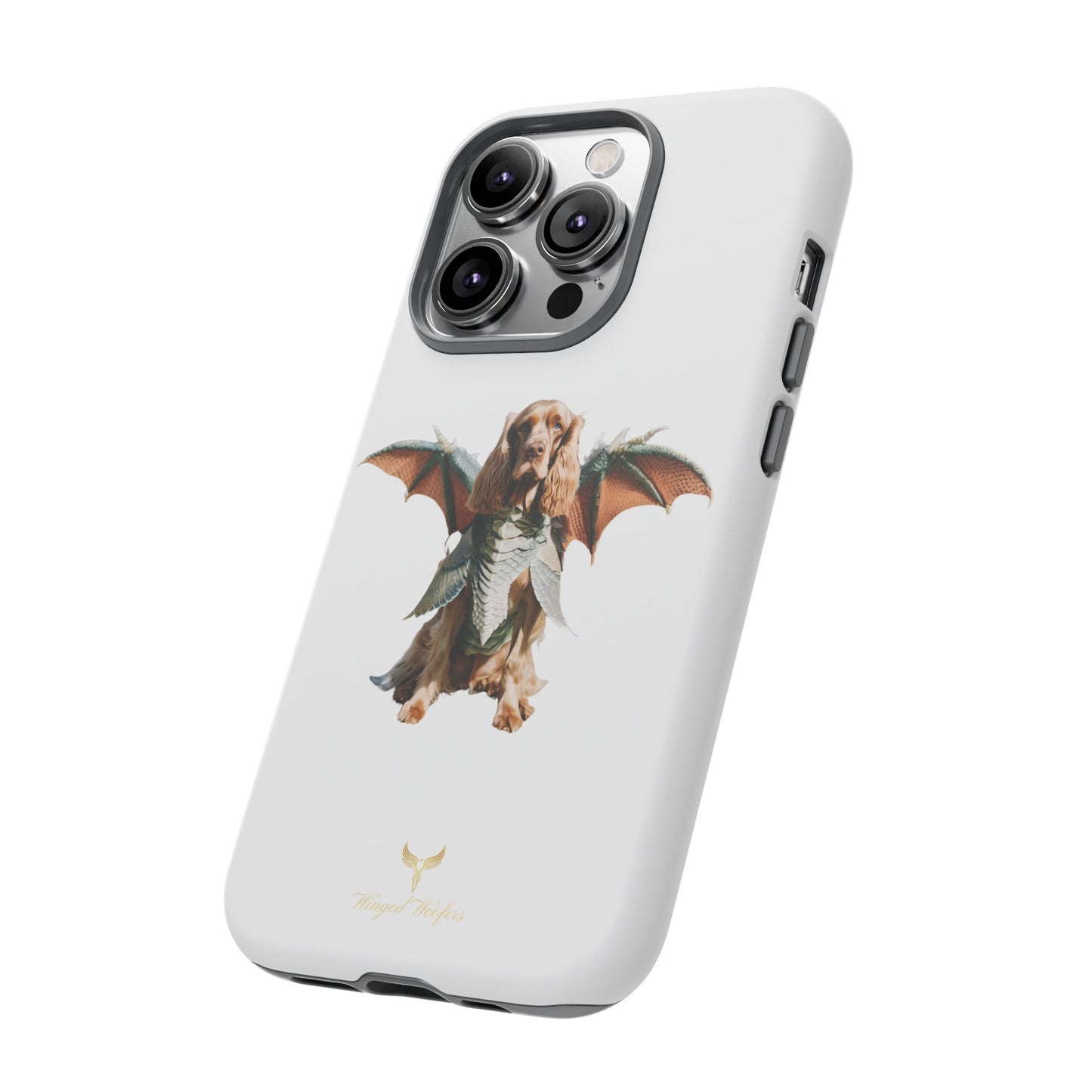 Dragon Wing Cocker Spaniel Dog Phone Case - Tough Cases for Pet Lovers