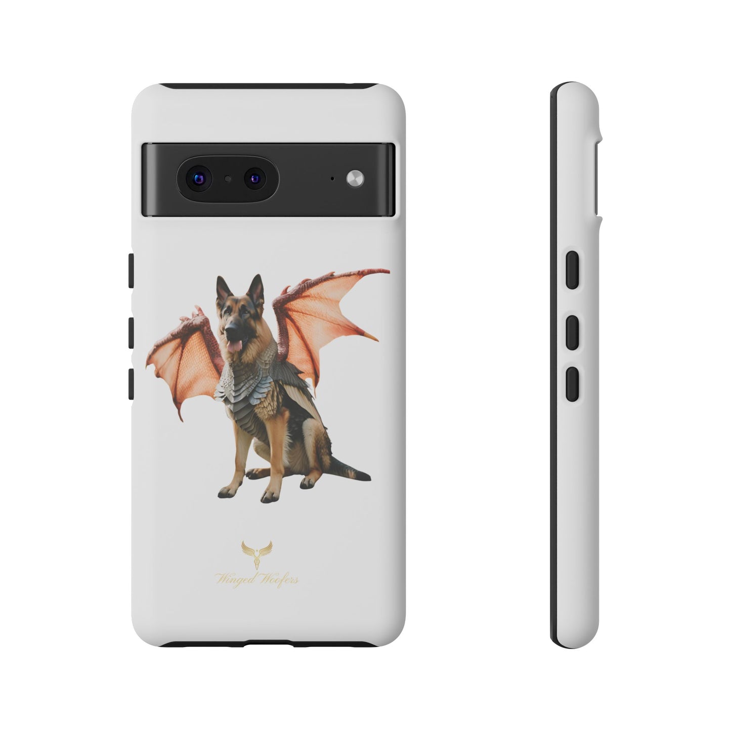 Mythical German Shepherd with Wings Dog iPhone Case | Tough Cases for Pet Lovers