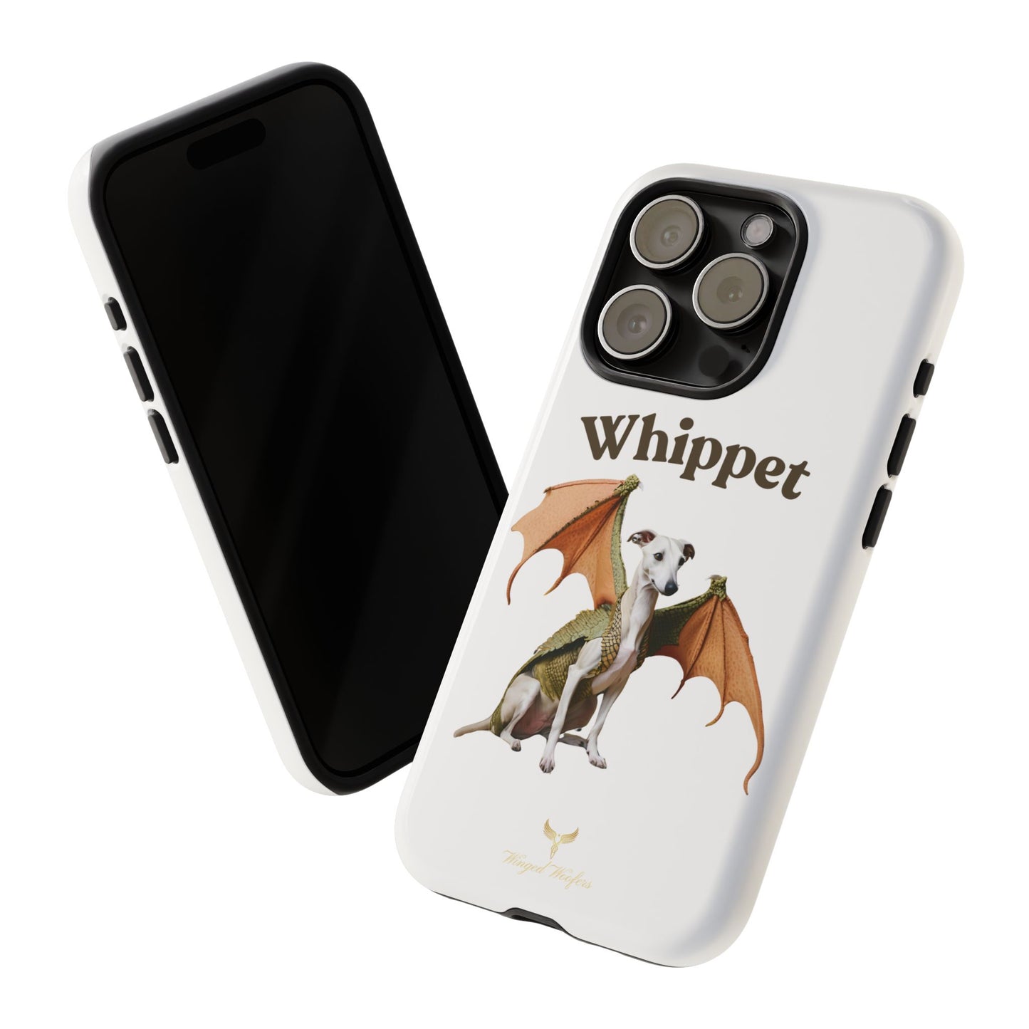 Whippet Dragon Phone Case - Tough & Stylish Pet Accessory