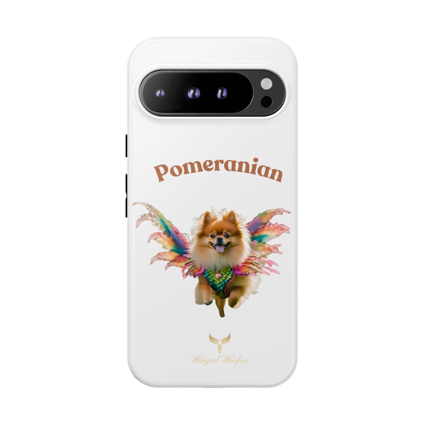 Pomeranian Winged Dog Phone Case – Cute Dog Lover Accessory