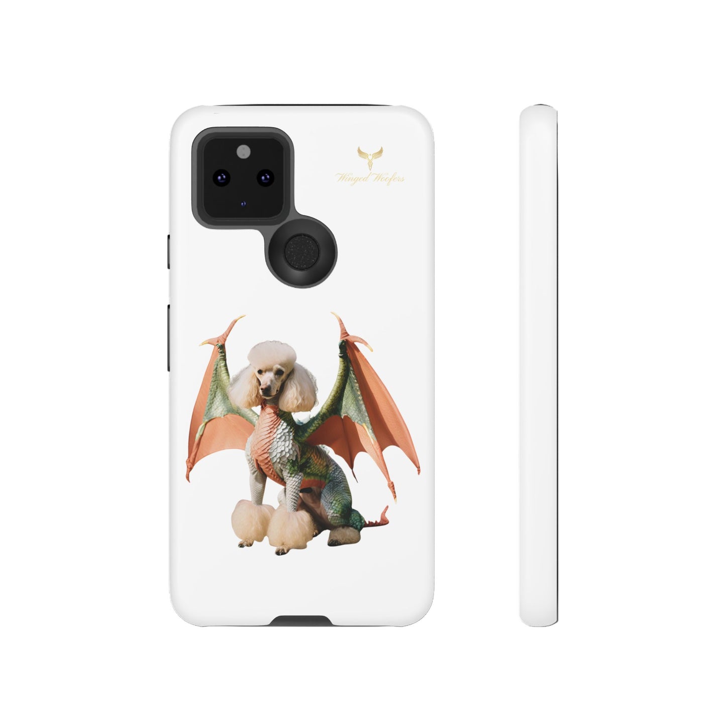 Unique Dragon Poodle Phone Case - Tough Cases for Pet Lovers