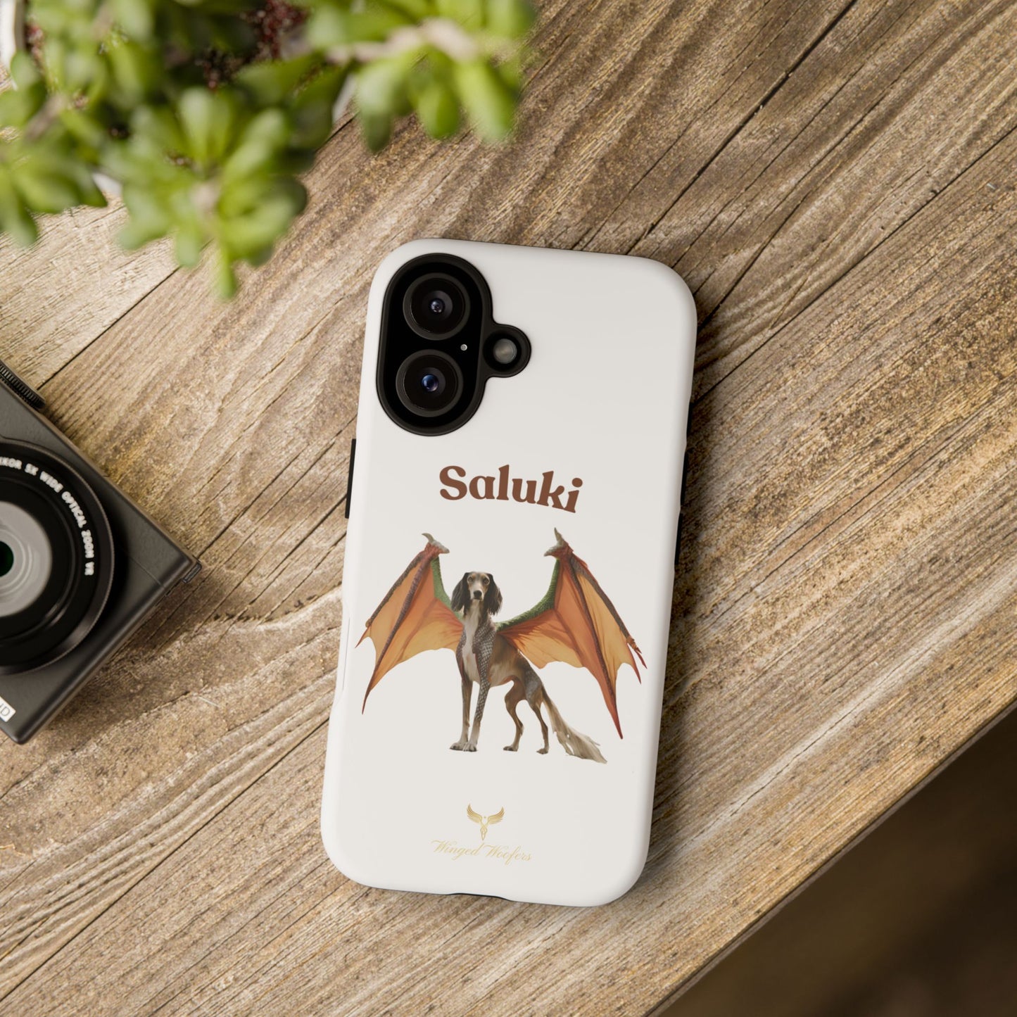 Saluki Dog Dragon Case - Tough Phone Case for Pet Lovers