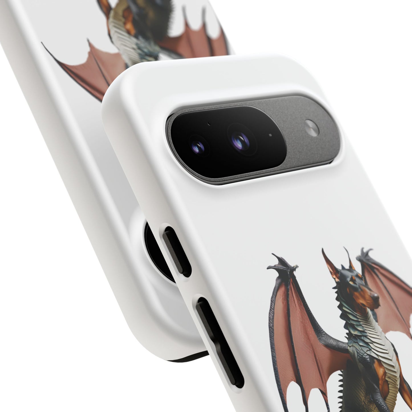 Mythical Doberman Pinscher Dragon Phone Case - Tough & Stylish Protection