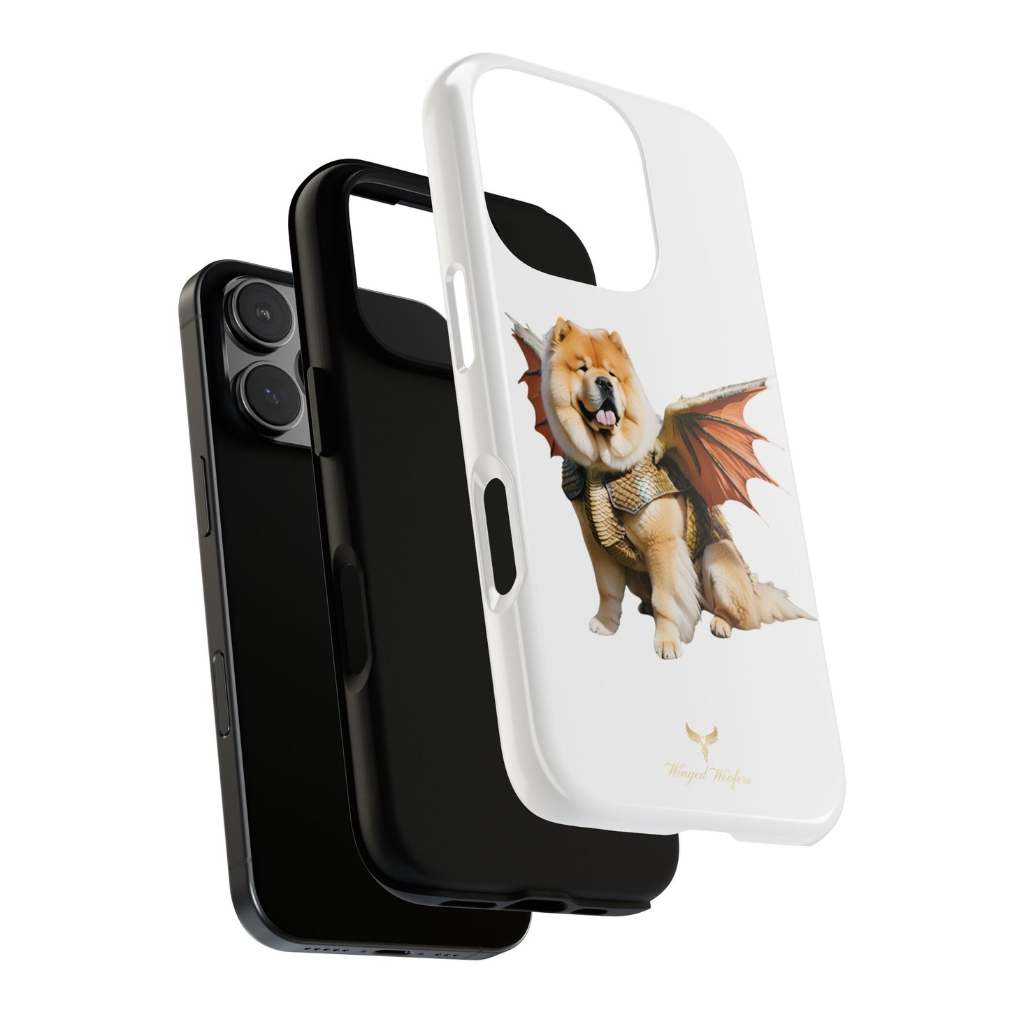 Funny Dragon Chow Chow Dog Phone Case - Tough Cases for Pet Lovers