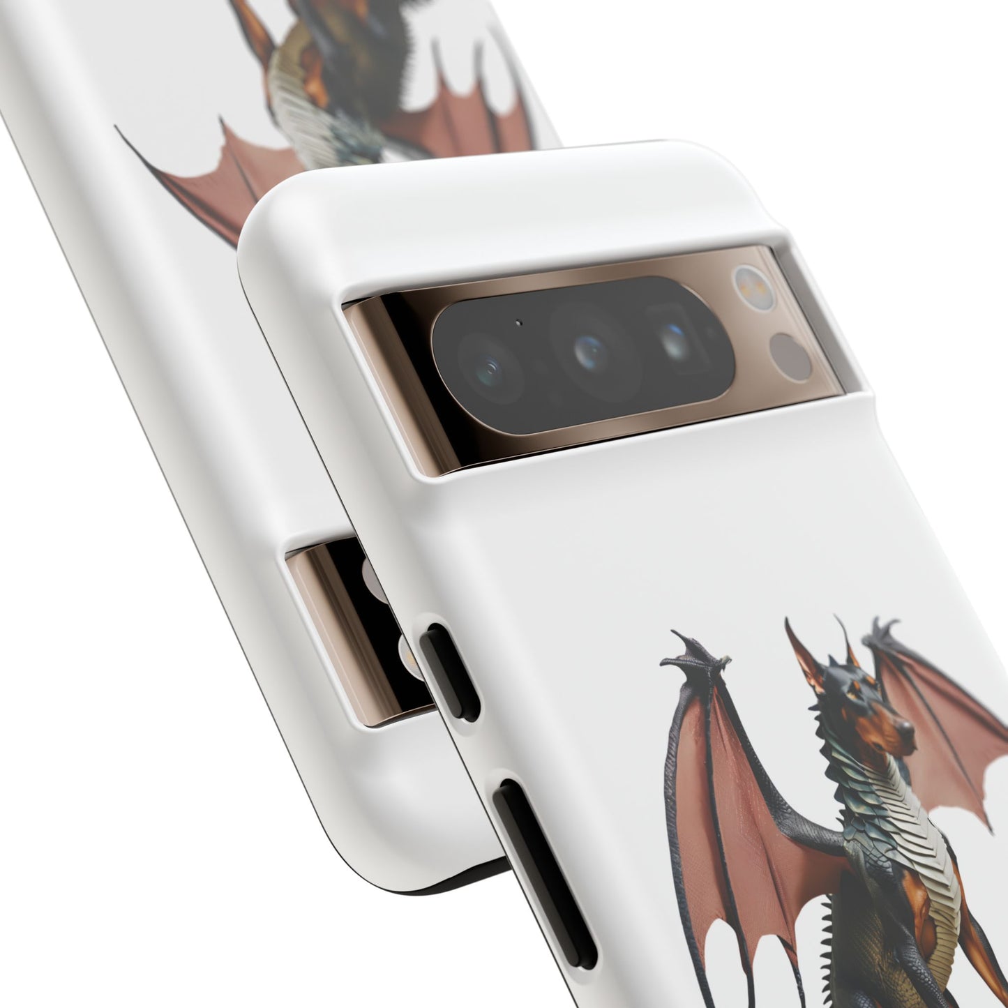 Mythical Doberman Pinscher Dragon Phone Case - Tough & Stylish Protection