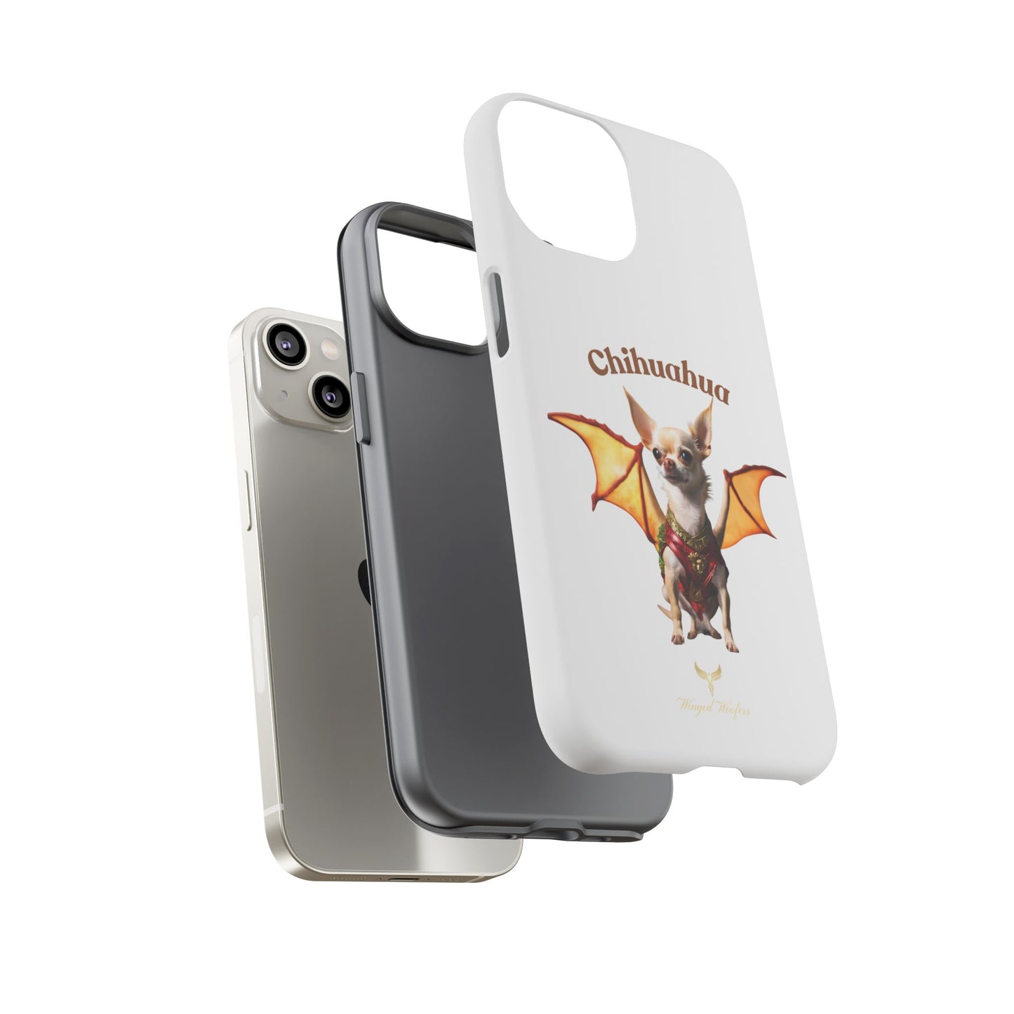 Chihuahua Dragon Tough Case - Cute Dragon Design for Pet Lovers