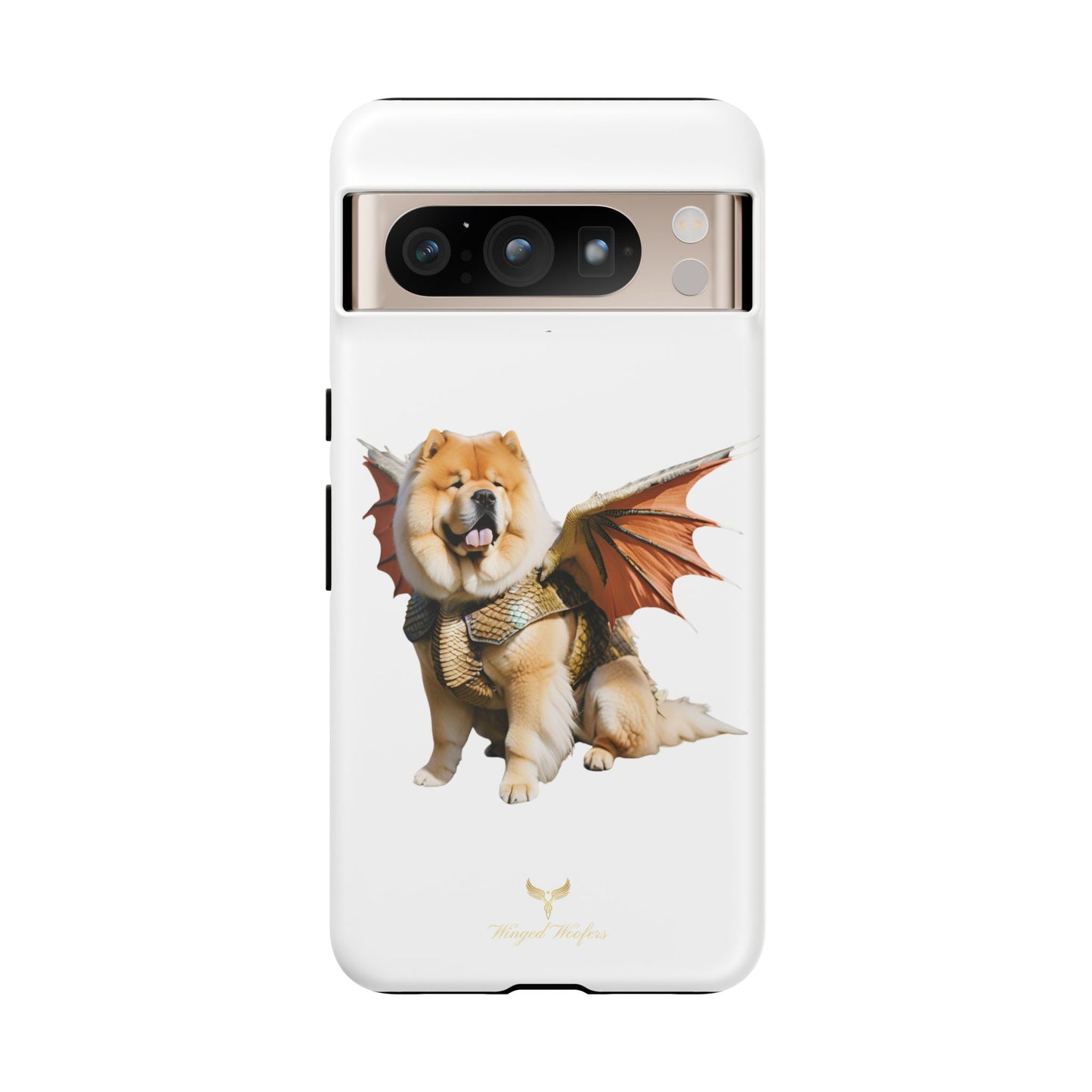 Funny Dragon Chow Chow Dog Phone Case - Tough Cases for Pet Lovers