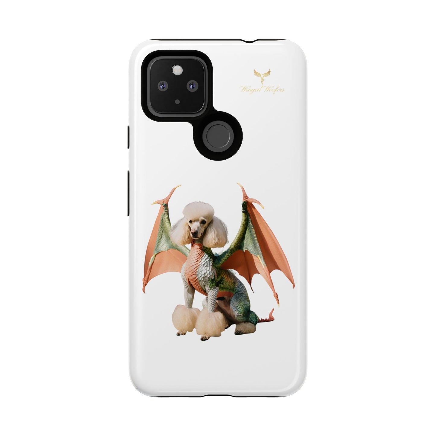 Unique Dragon Poodle Phone Case - Tough Cases for Pet Lovers