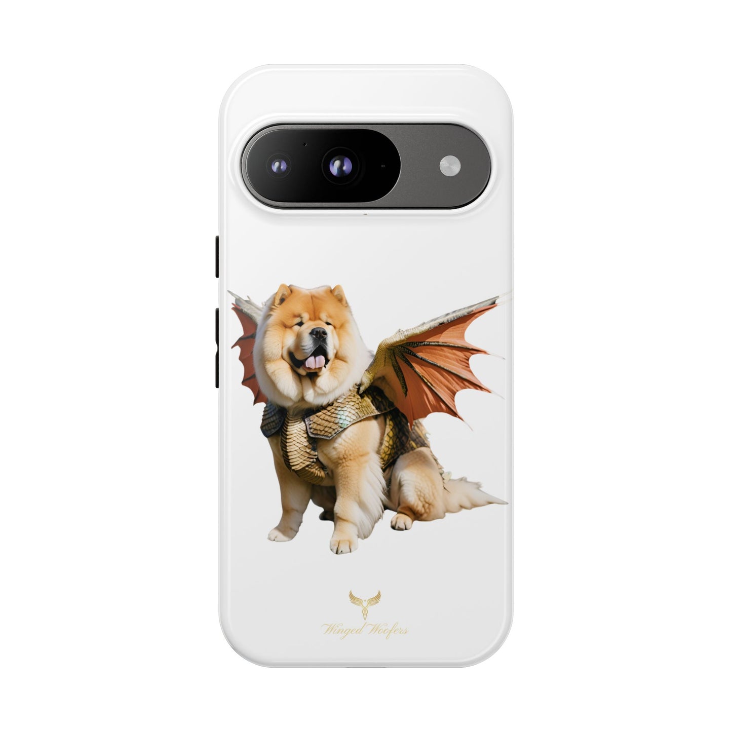 Funny Dragon Chow Chow Dog Phone Case - Tough Cases for Pet Lovers