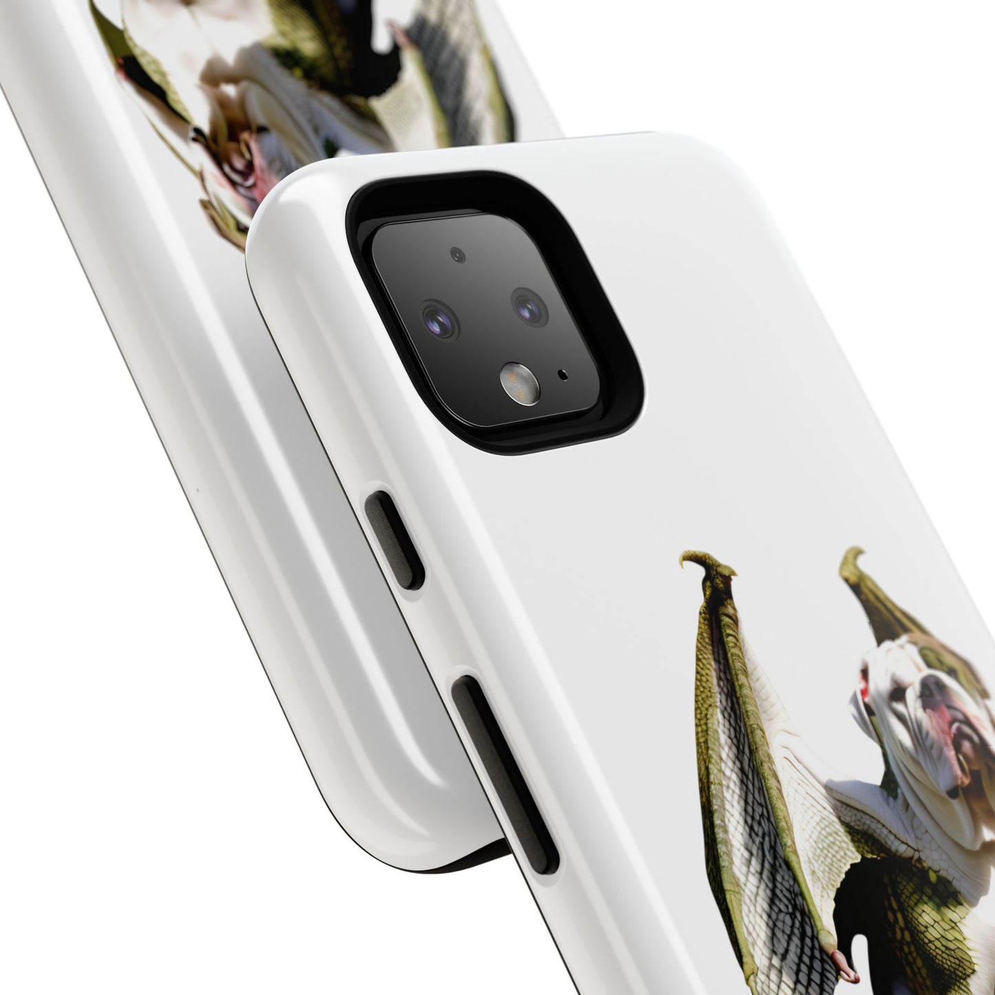 English Bulldog Dragon Phone Case - Tough & Unique Design