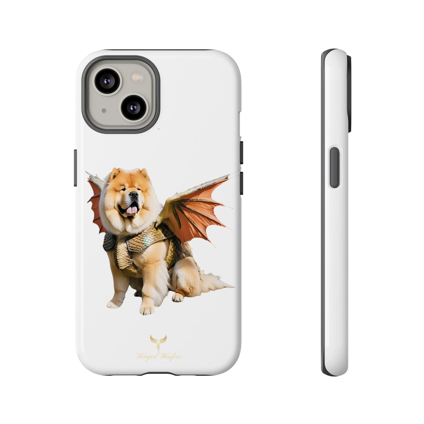 Funny Dragon Chow Chow Dog Phone Case - Tough Cases for Pet Lovers