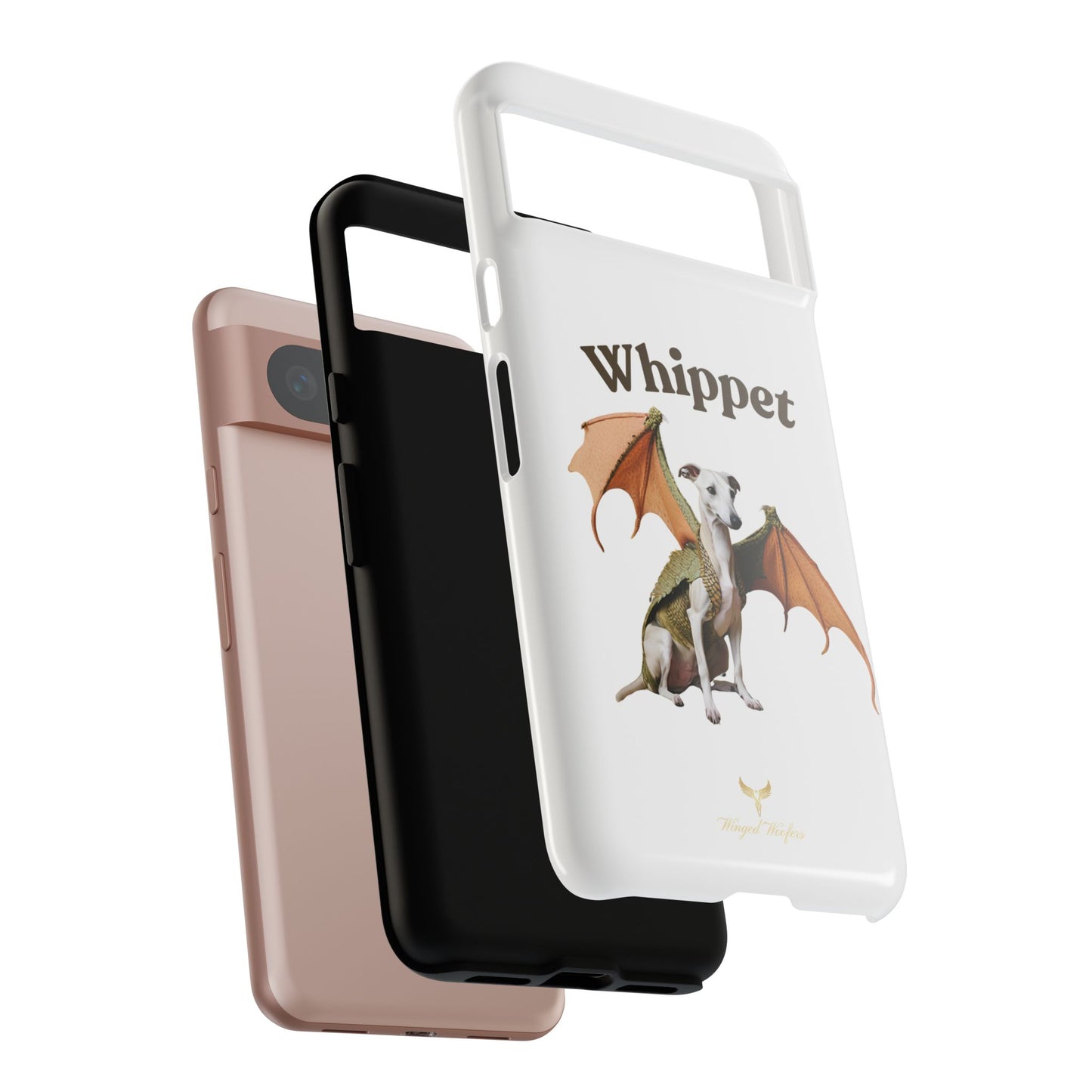 Whippet Dragon Phone Case - Tough & Stylish Pet Accessory