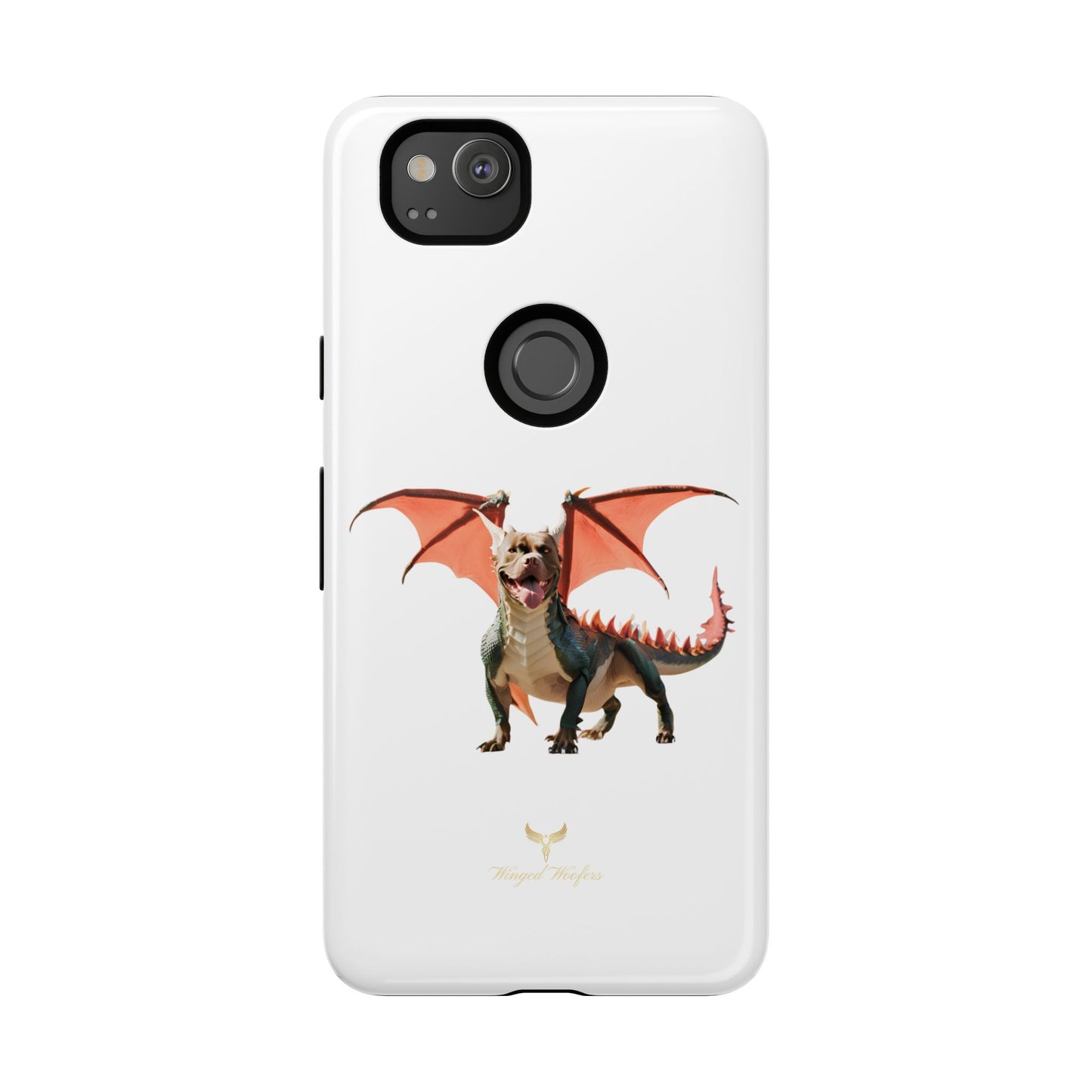 Tough Cases - Fierce Dragon Pitbull Phone Case | Unique Animal Design | Perfect Gift for Animal Lovers