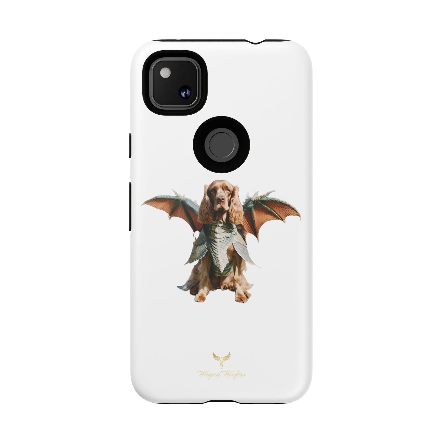 Dragon Wing Cocker Spaniel Dog Phone Case - Tough Cases for Pet Lovers