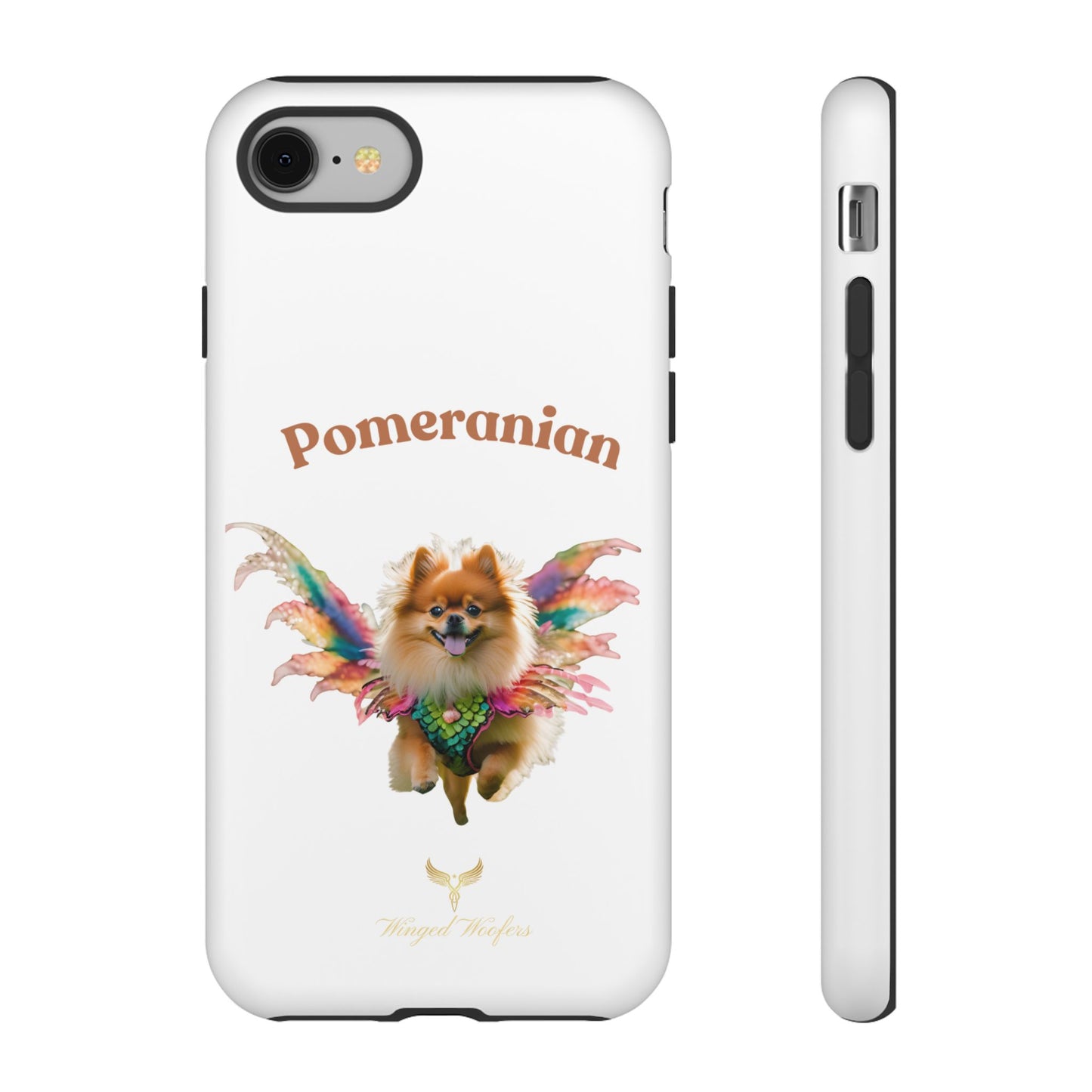 Pomeranian Winged Dog Phone Case – Cute Dog Lover Accessory