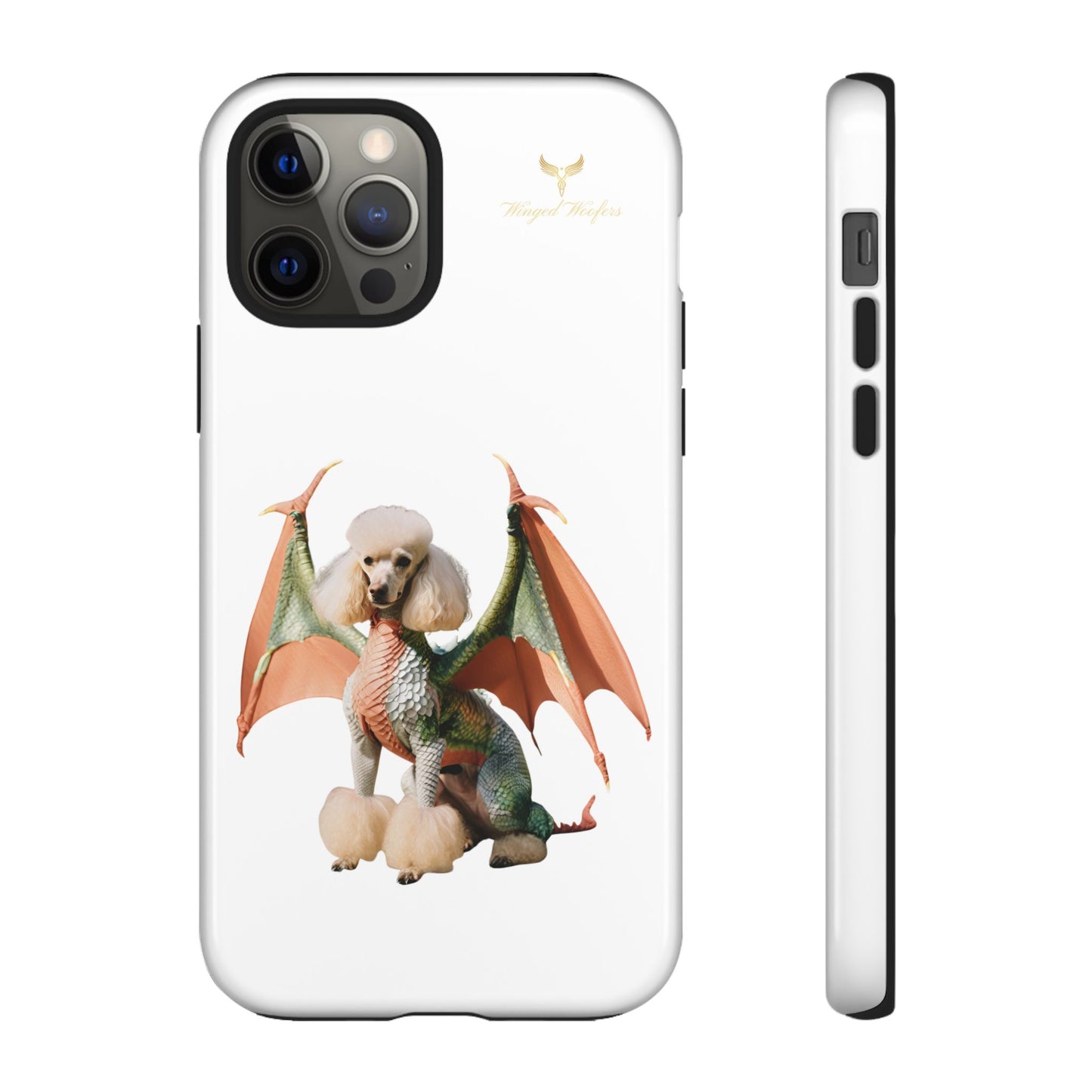 Unique Dragon Poodle Phone Case - Tough Cases for Pet Lovers