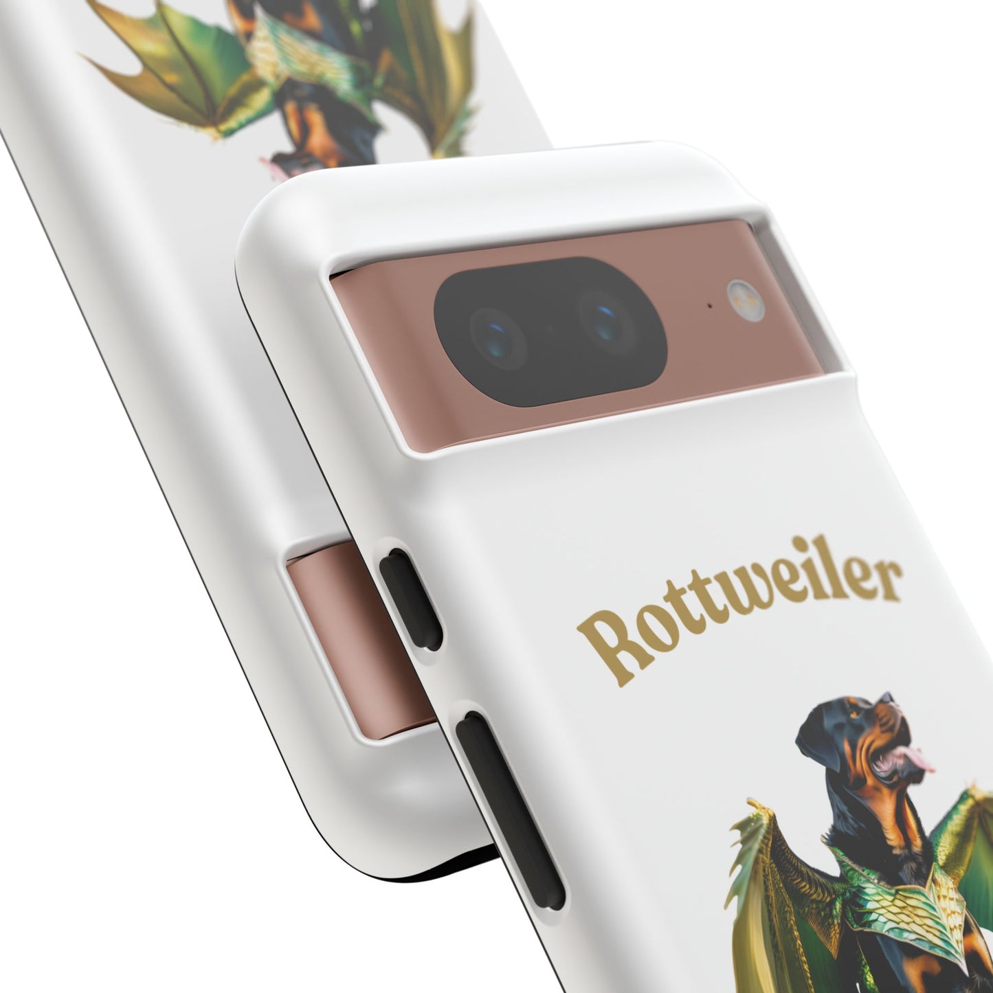 Rottweiler Dragon Wings Phone Case - Tough Cases for Dog Lovers